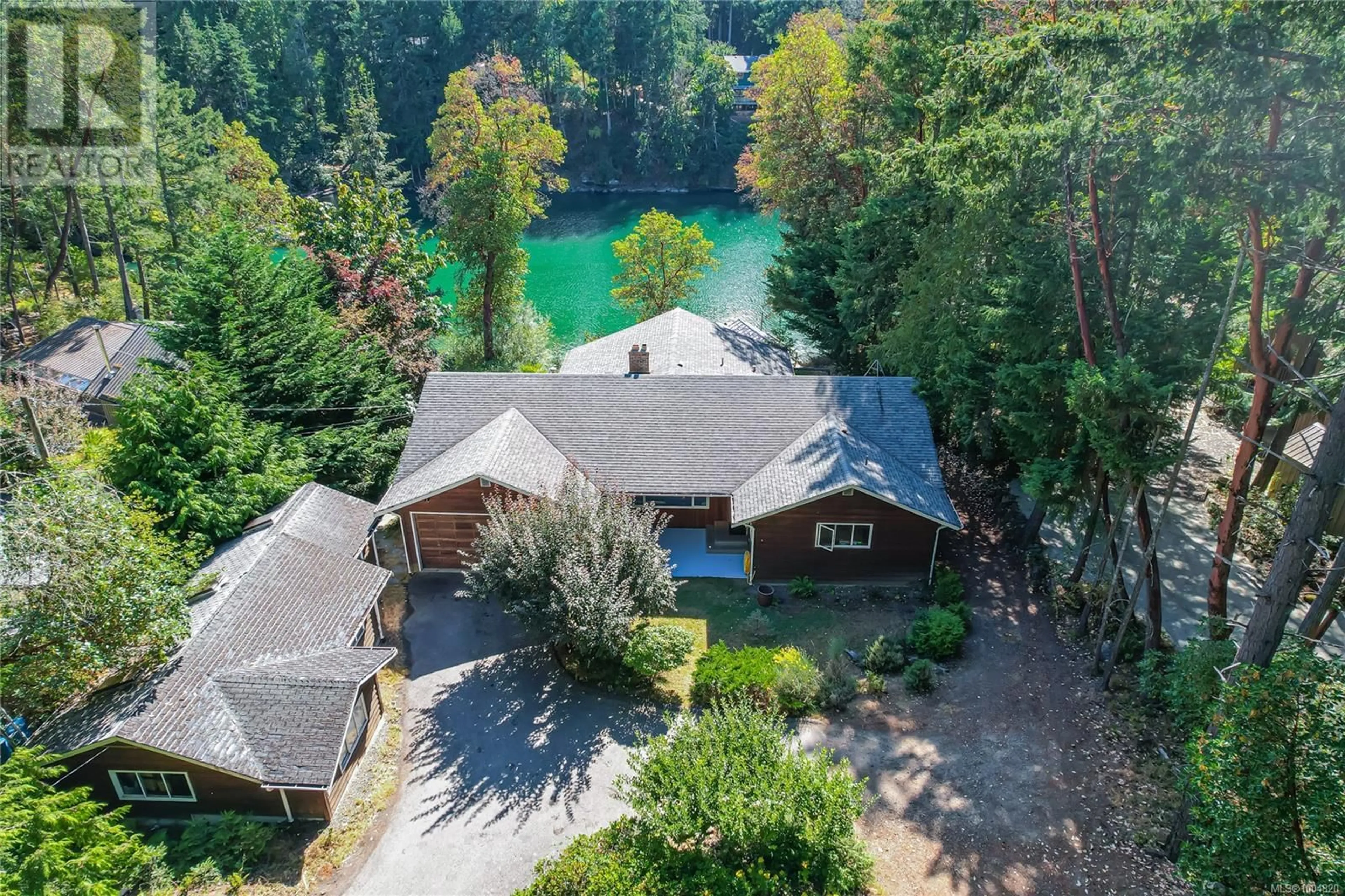 A pic from outside/outdoor area/front of a property/back of a property/a pic from drone, water/lake/river/ocean view for 2990 SOUTHEY POINT ROAD, Salt Spring British Columbia V8K1A1