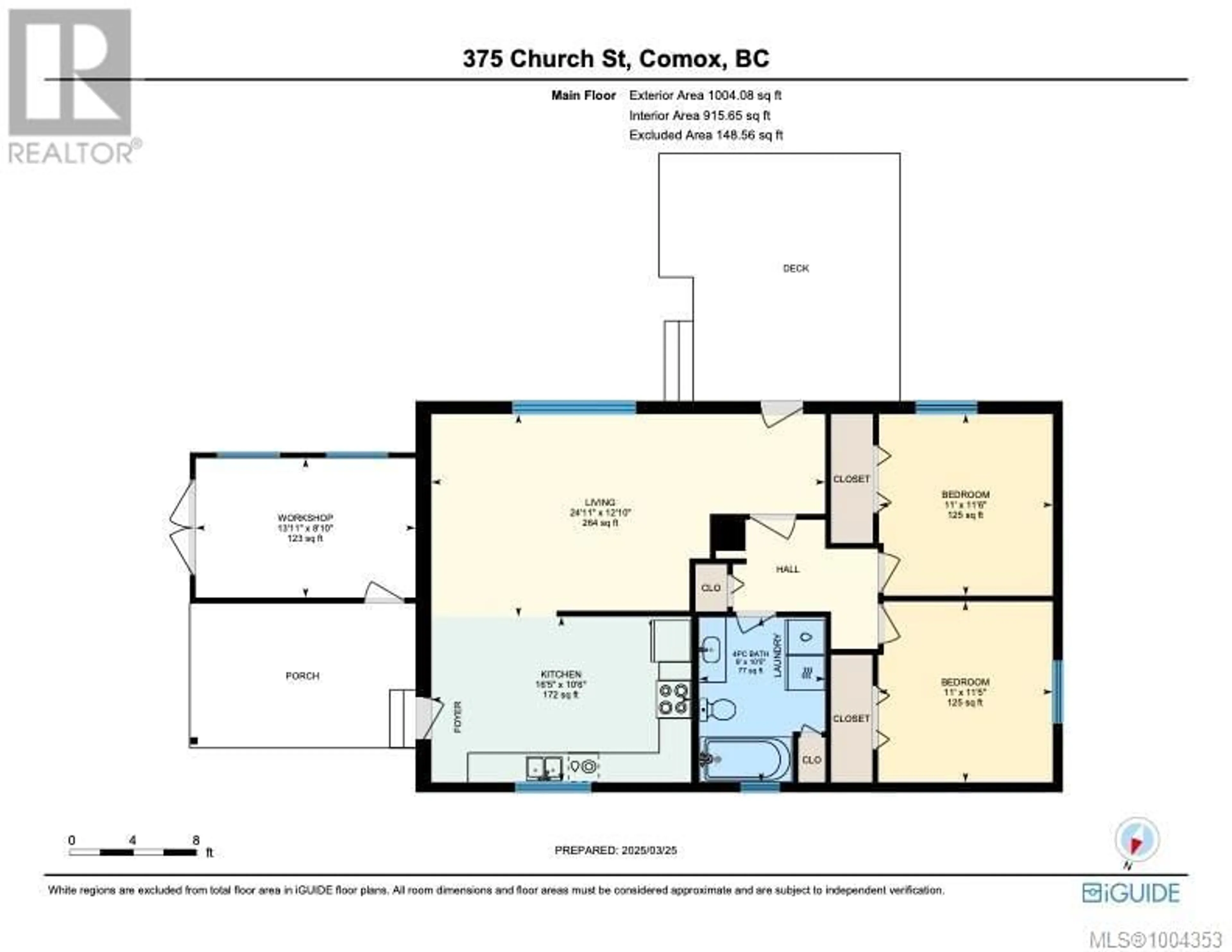 Floor plan for 375 CHURCH STREET, Comox British Columbia V9M2C1