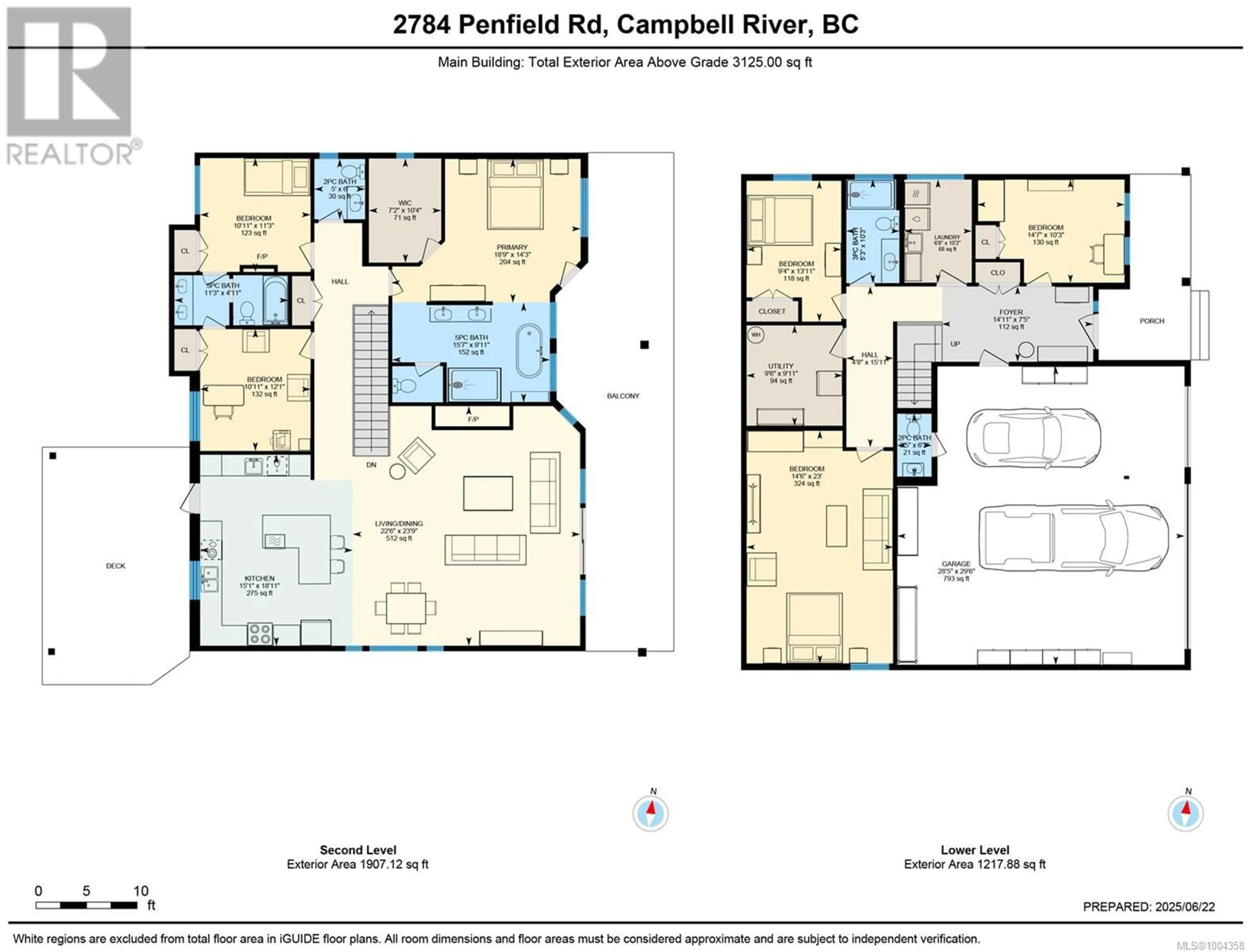 Floor plan for 2784 PENFIELD ROAD, Campbell River British Columbia V9H0A1