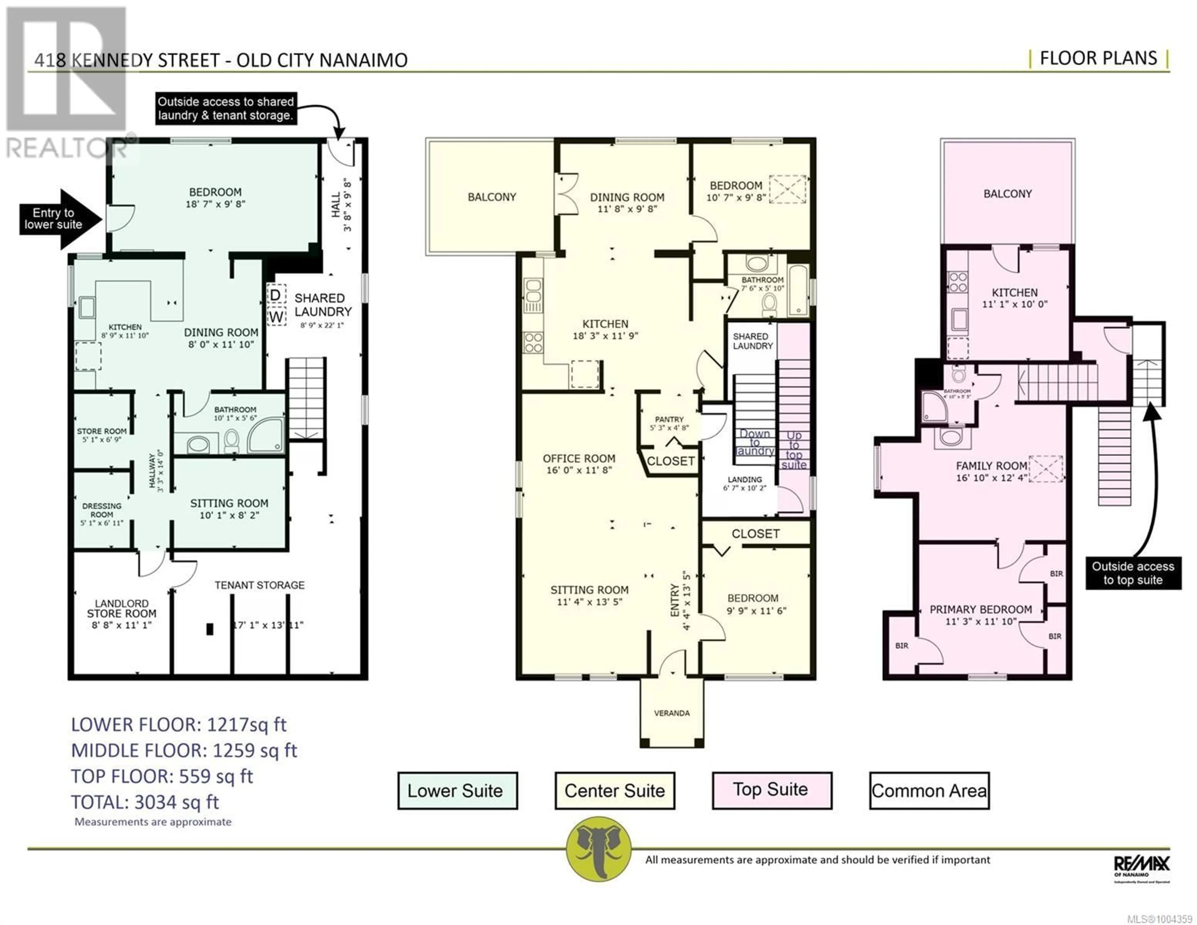 Floor plan for 418 KENNEDY STREET, Nanaimo British Columbia V9R2J5