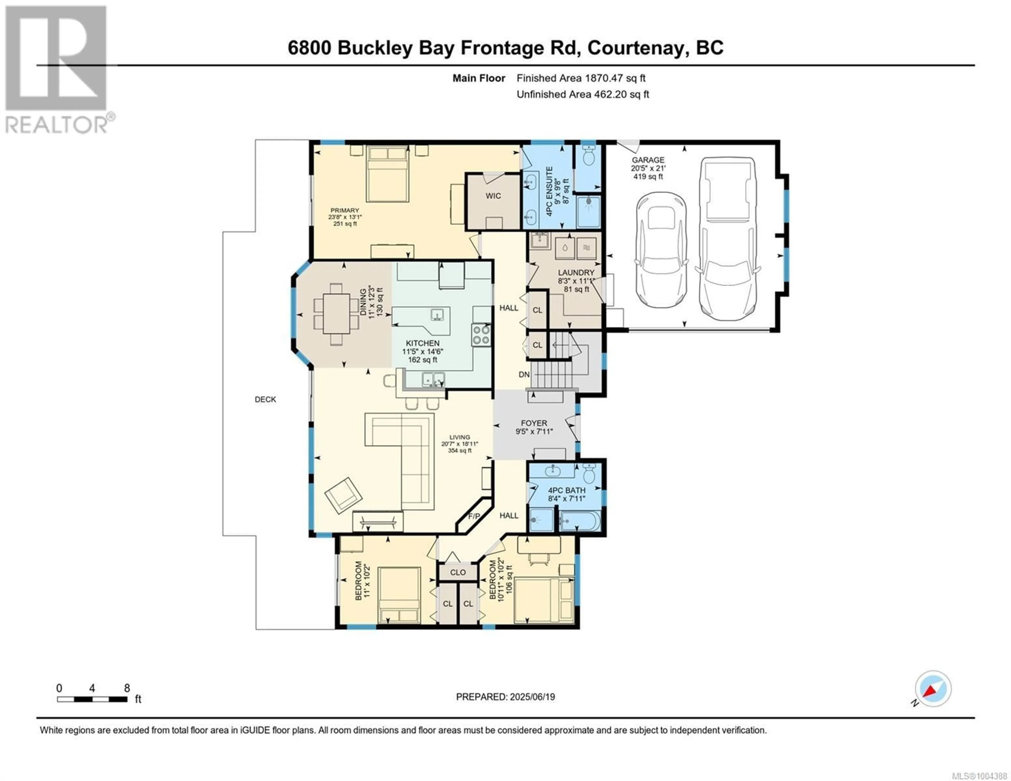 Floor plan for 6800 BUCKLEY BAY FRONTAGE ROAD, Fanny Bay British Columbia V0R1W0