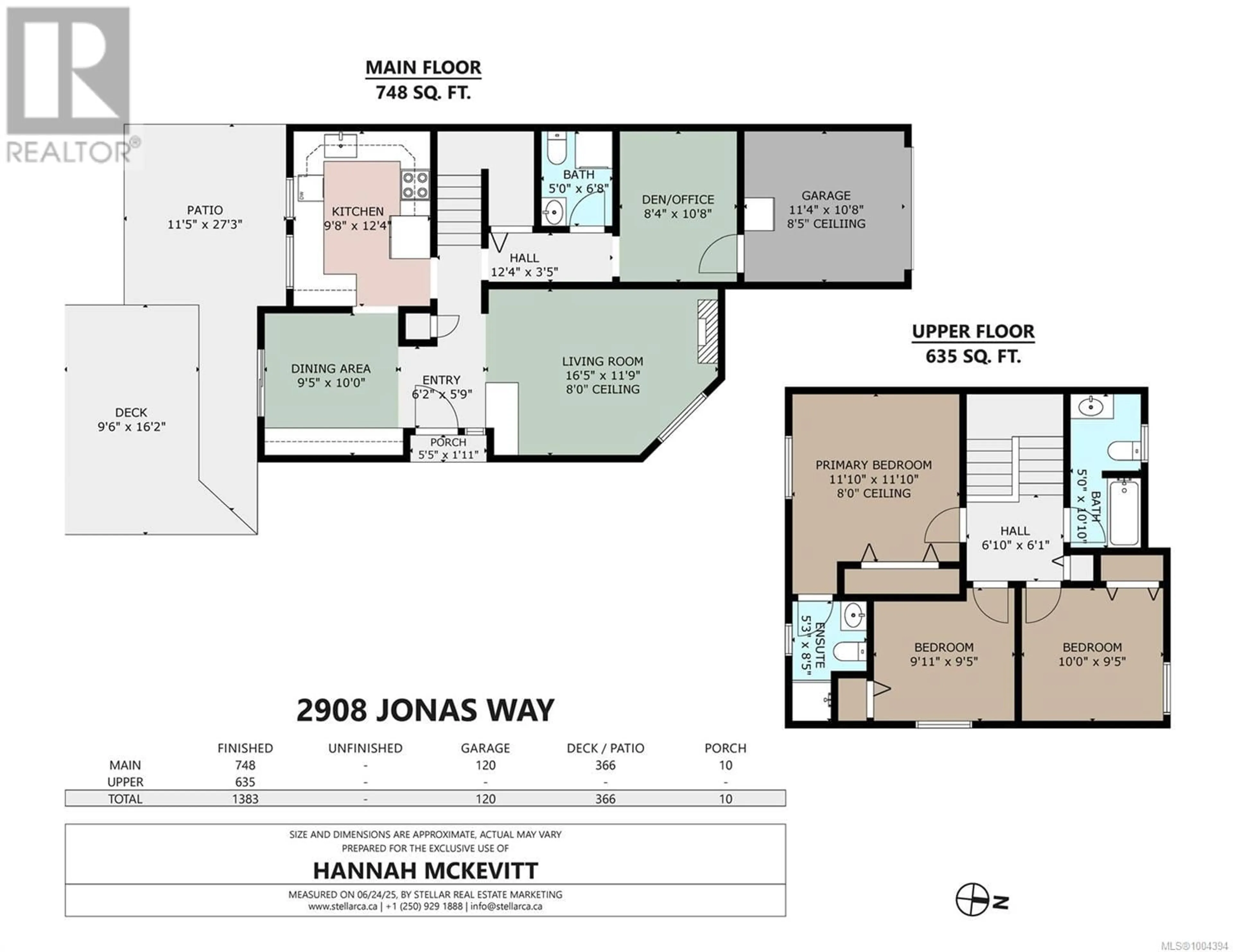 Floor plan for 2908 JONAS WAY, Chemainus British Columbia V0R1K3