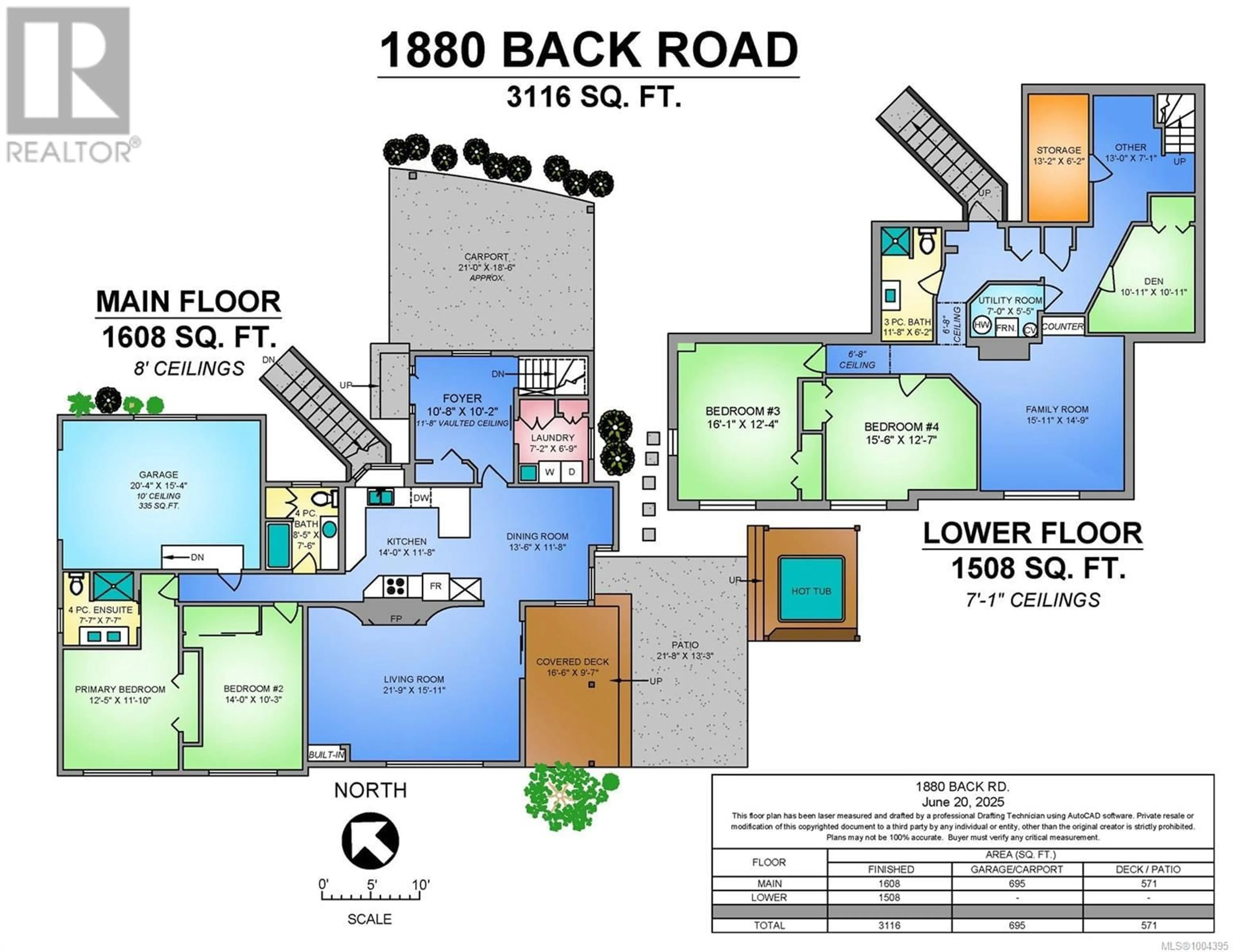 Floor plan for 1880 BACK ROAD, Courtenay British Columbia V9N9C4