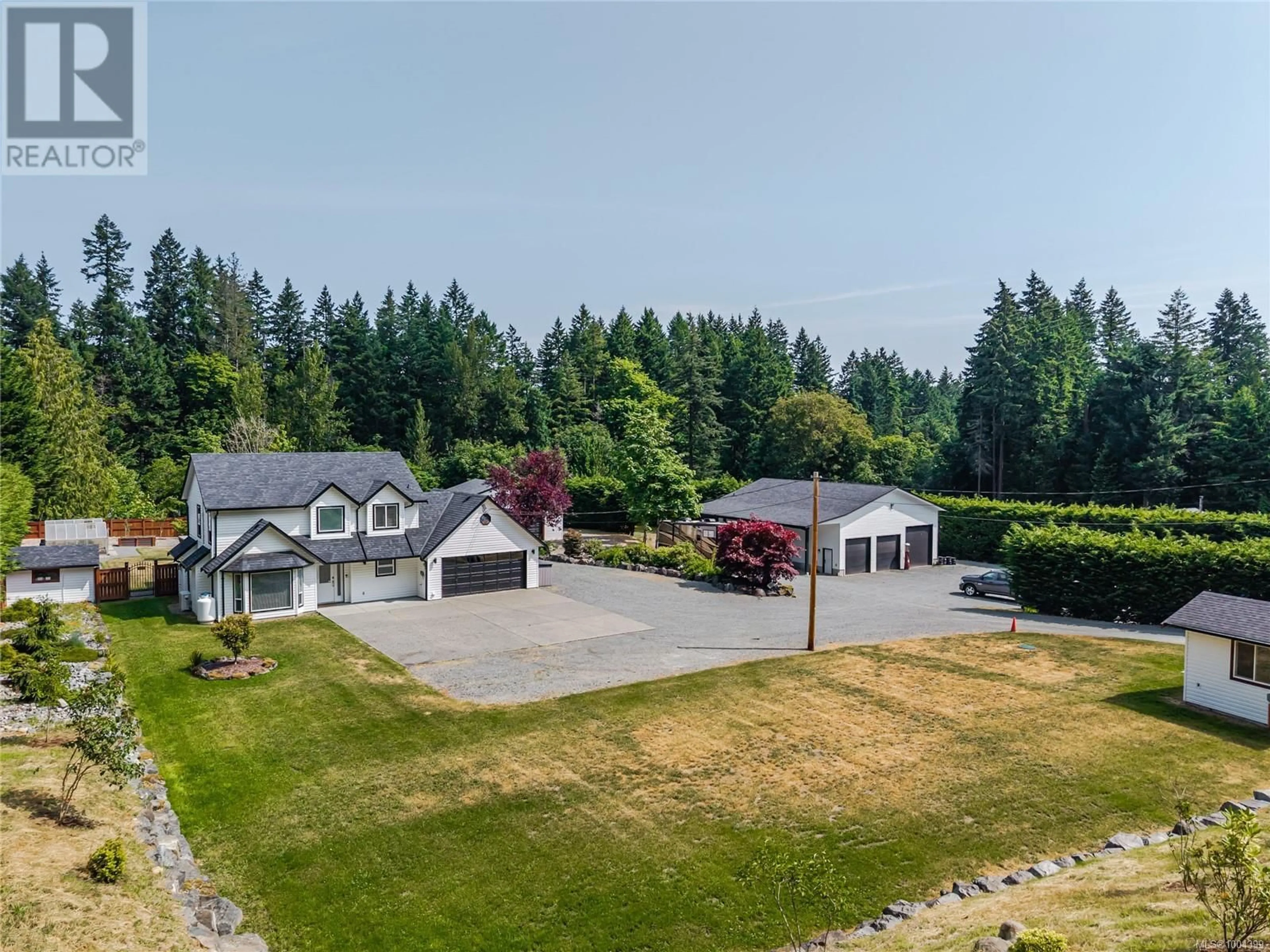 A pic from outside/outdoor area/front of a property/back of a property/a pic from drone, unknown for 3180 WEST ROAD, Nanaimo British Columbia V9R6X1