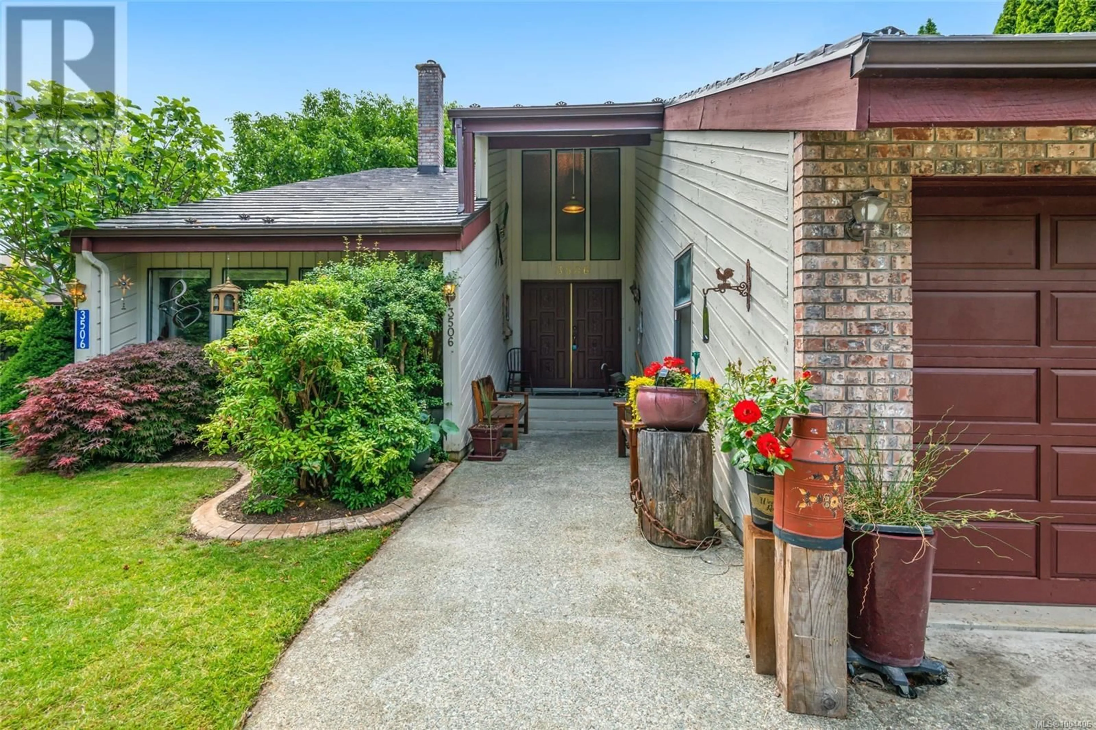Home with brick exterior material, street for 3506 HUFF DRIVE, Port Alberni British Columbia V9Y8B4