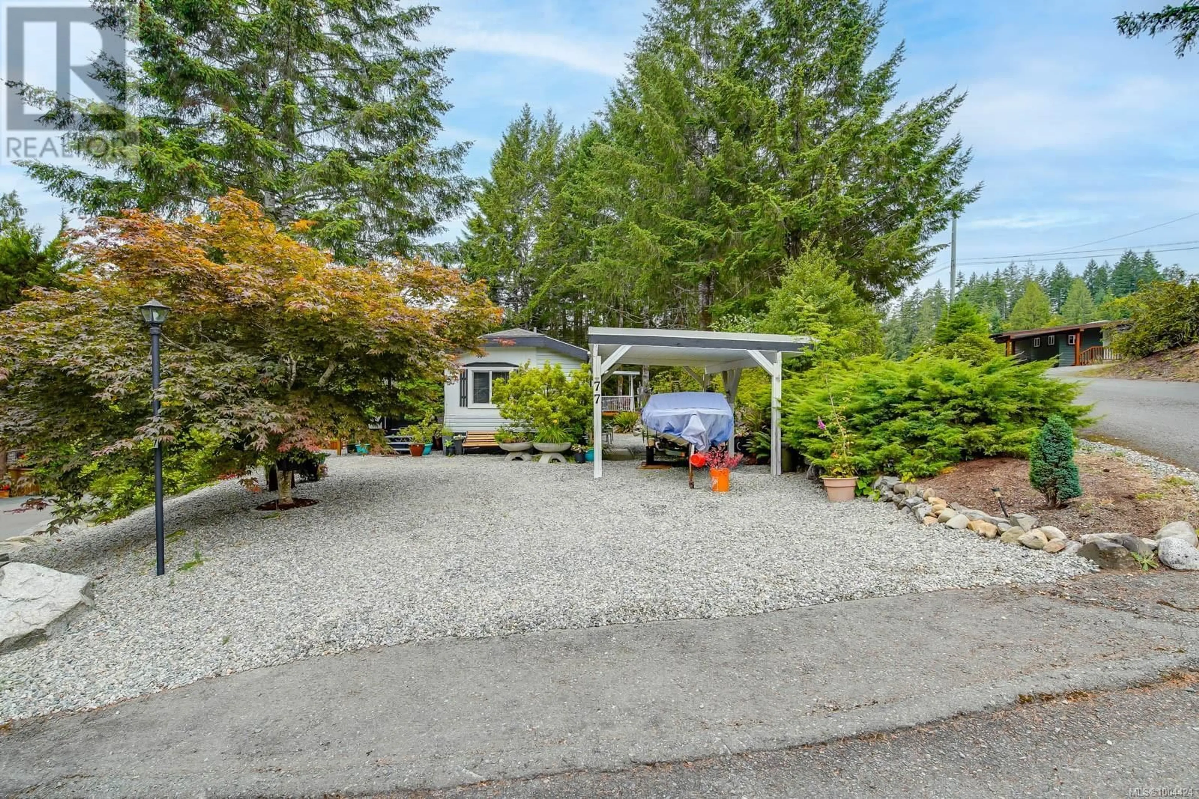 Patio, water/lake/river/ocean view for 77 - 10325 LAKESHORE ROAD, Port Alberni British Columbia V9Y8G9