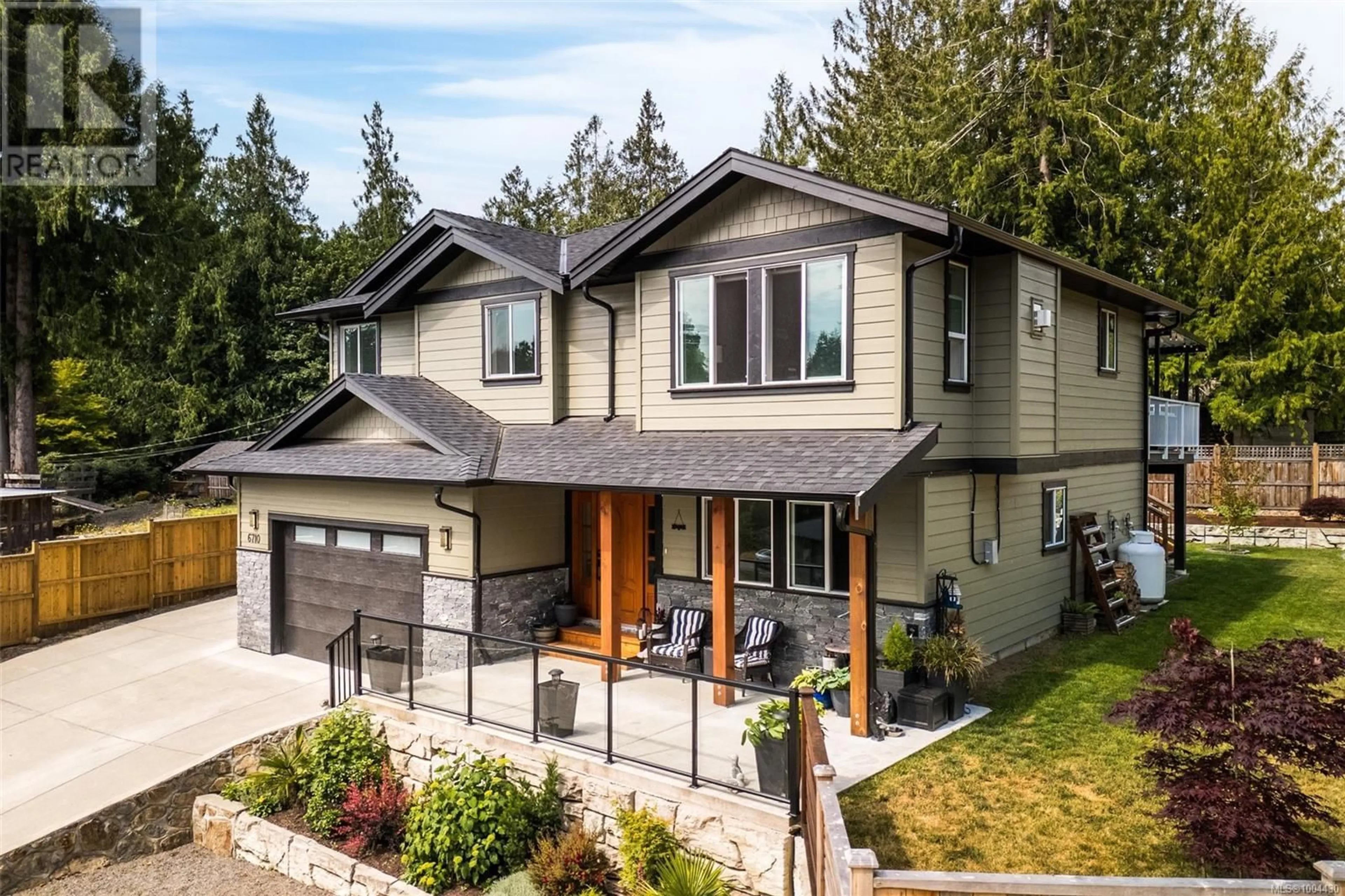 Home with vinyl exterior material, street for 6710 HELGESEN ROAD, Sooke British Columbia V9Z0V6