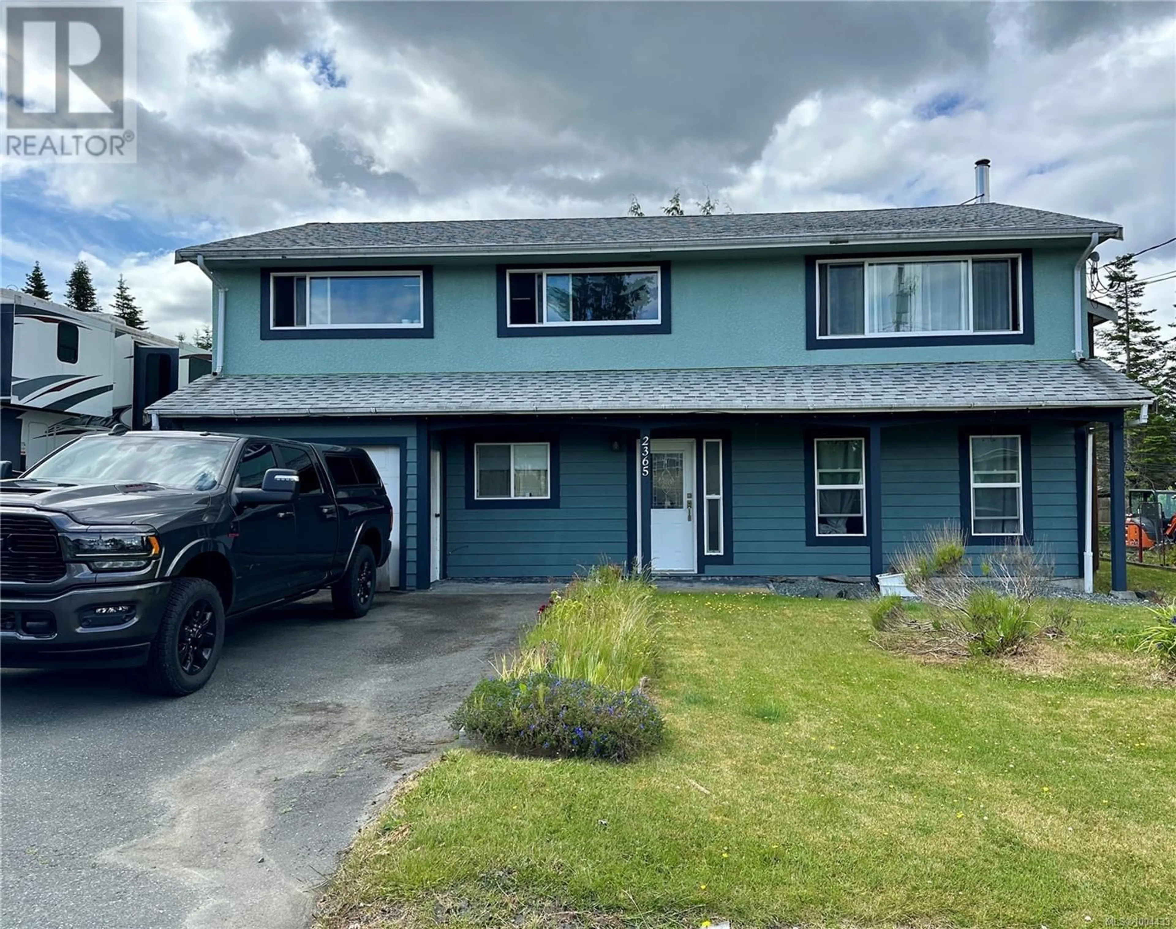 Home with vinyl exterior material, street for 2365 CATALA PLACE, Port McNeill British Columbia V0N2R0