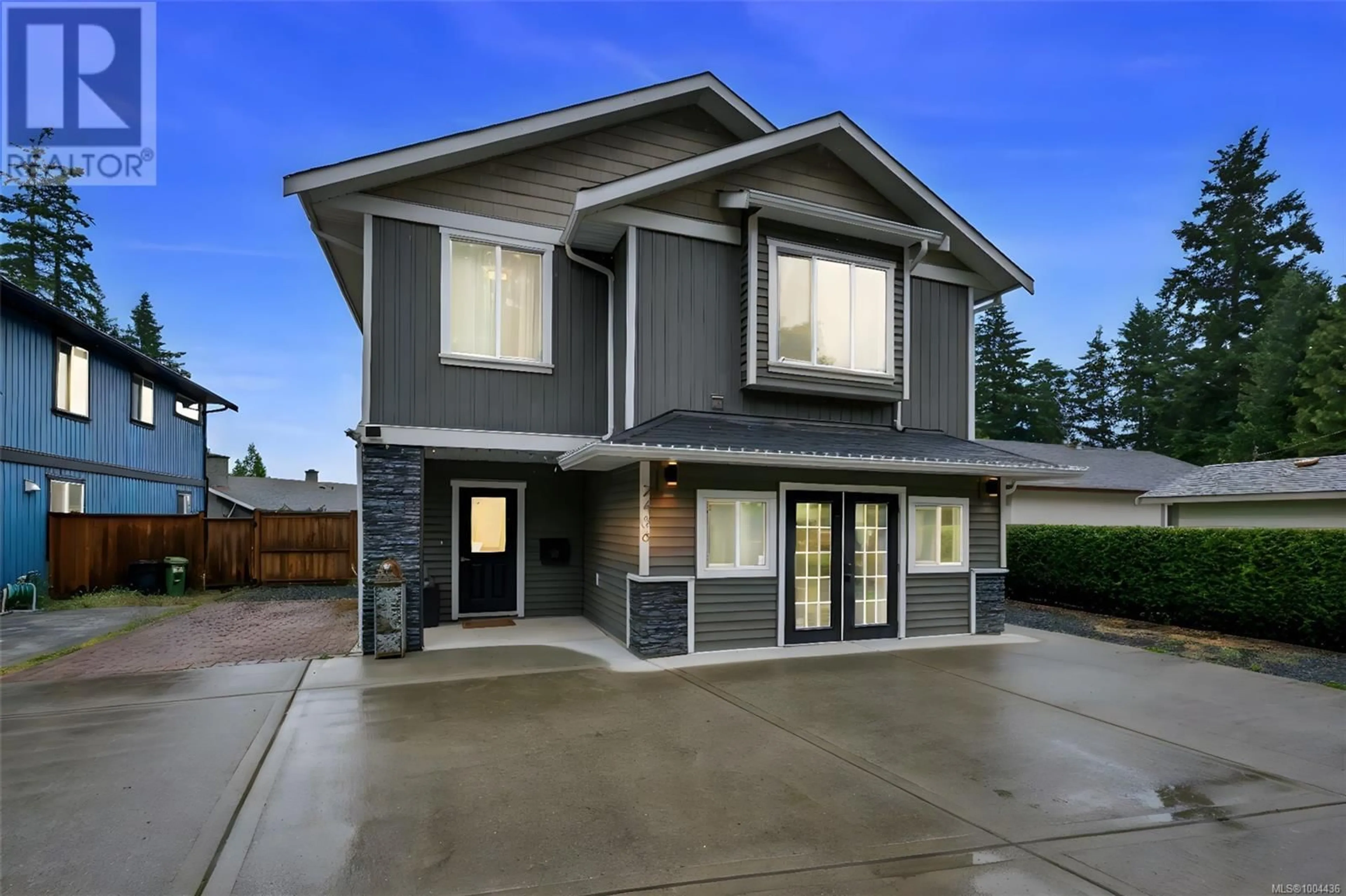 Home with vinyl exterior material, street for 2436 SOOKE ROAD, Colwood British Columbia V9B1X5