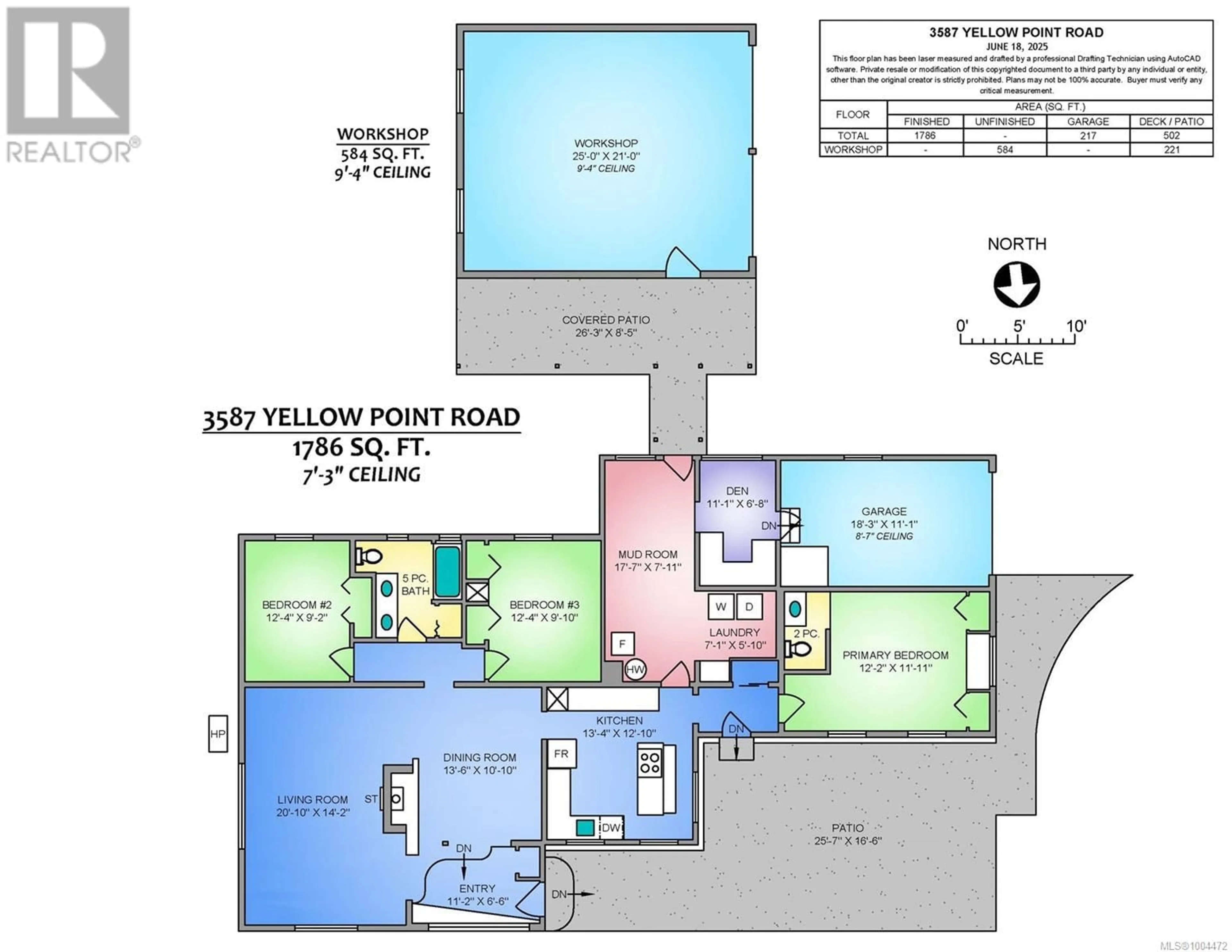 Floor plan for 3587 YELLOW POINT ROAD, Nanaimo British Columbia V9G1E7
