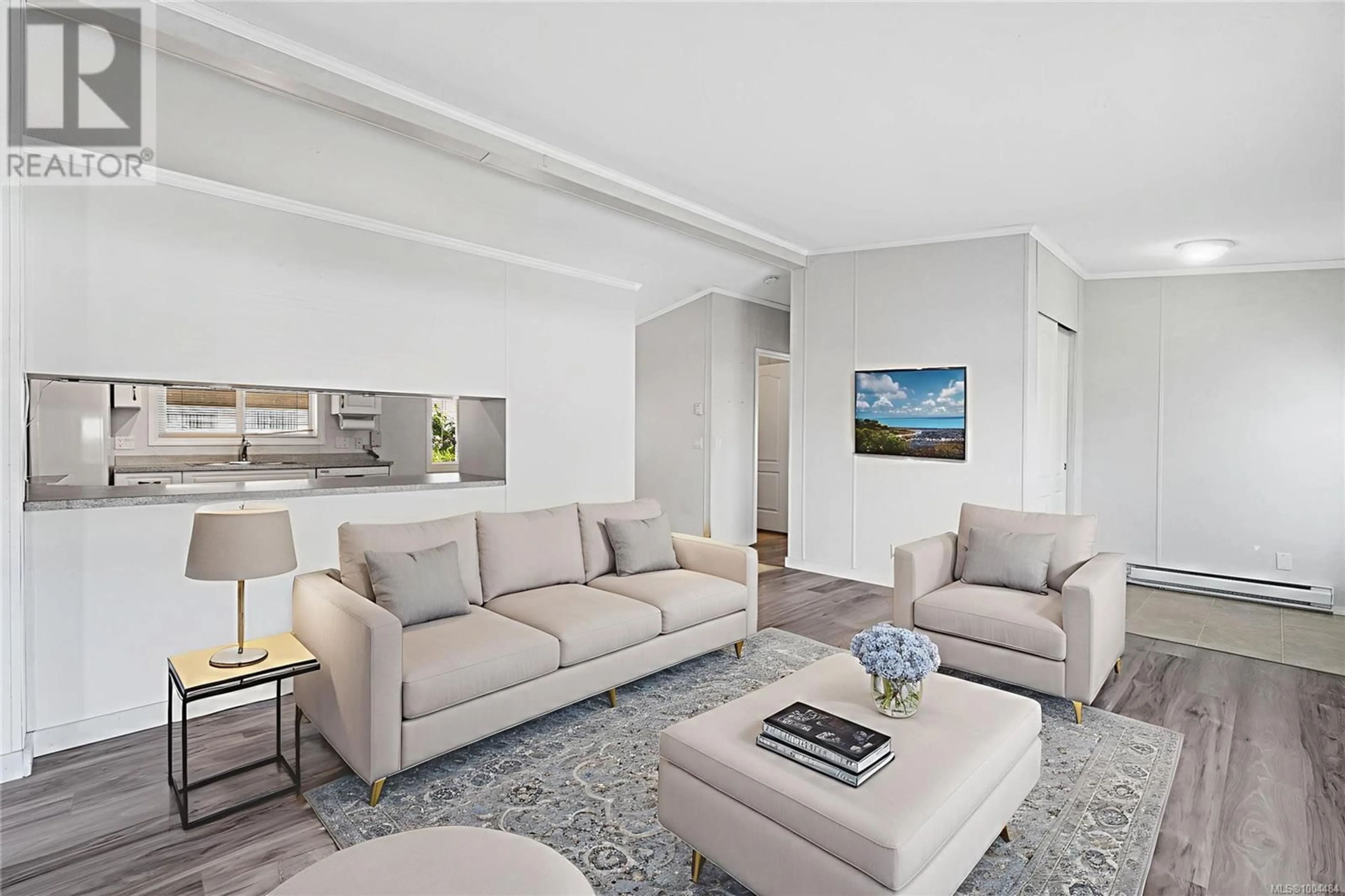 Living room with furniture, unknown for 14 - 386 CRAIG STREET, Parksville British Columbia V9P2Z8