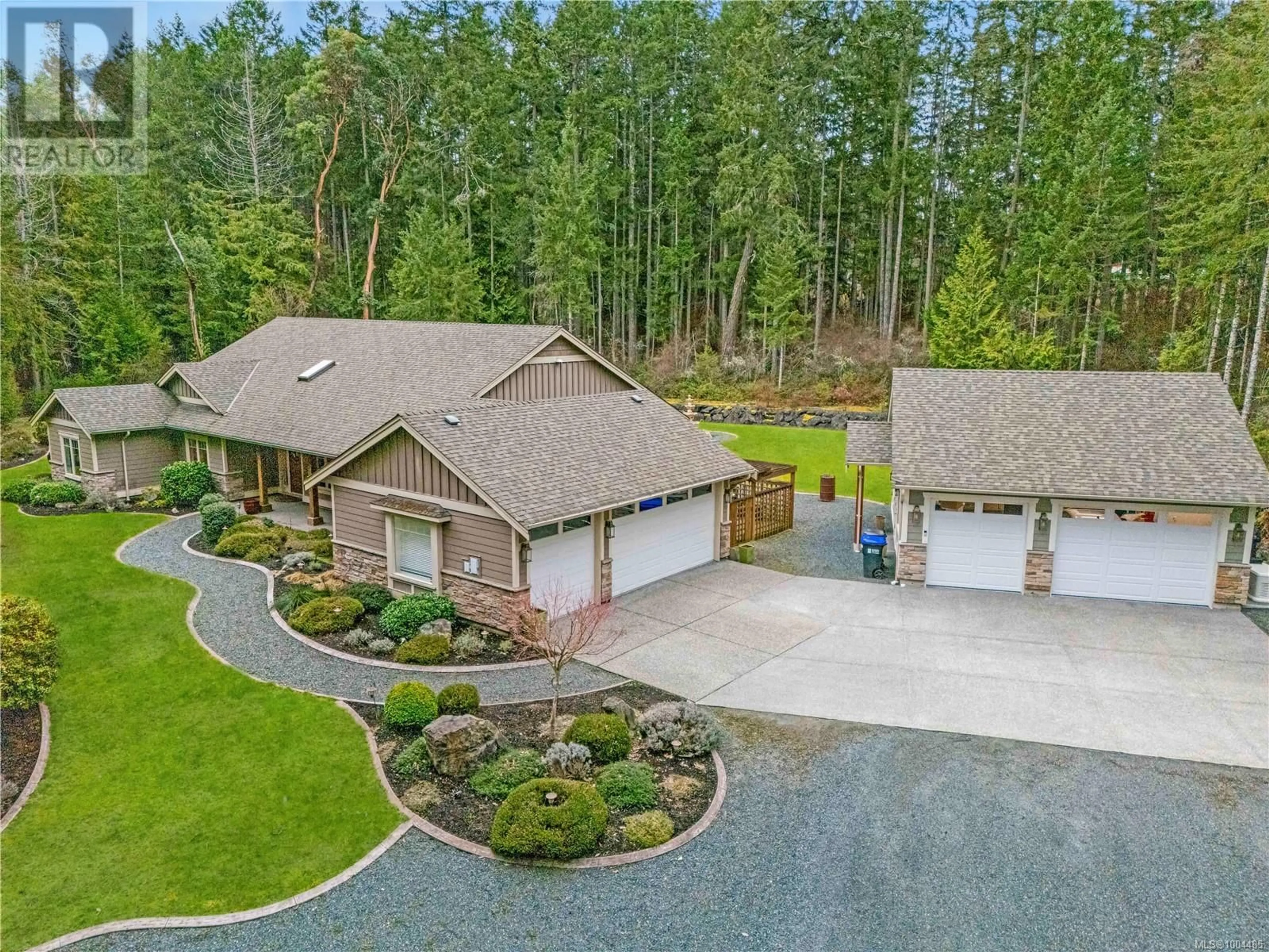 A pic from outside/outdoor area/front of a property/back of a property/a pic from drone, unknown for 700 WILDGREEN WAY, Parksville British Columbia V9P0A5