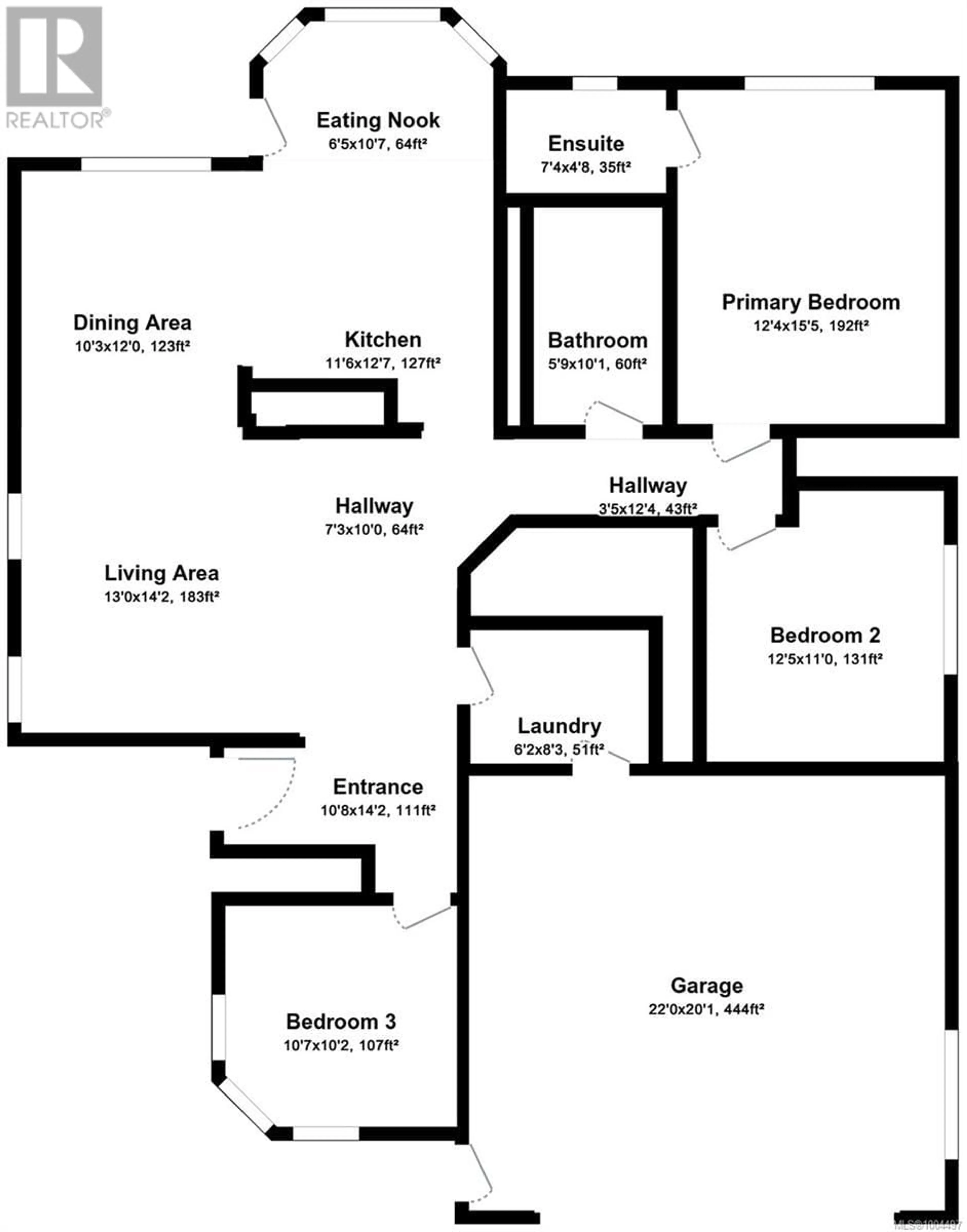 Floor plan for 3696 JASPER AVENUE, Campbell River British Columbia V9H0A2