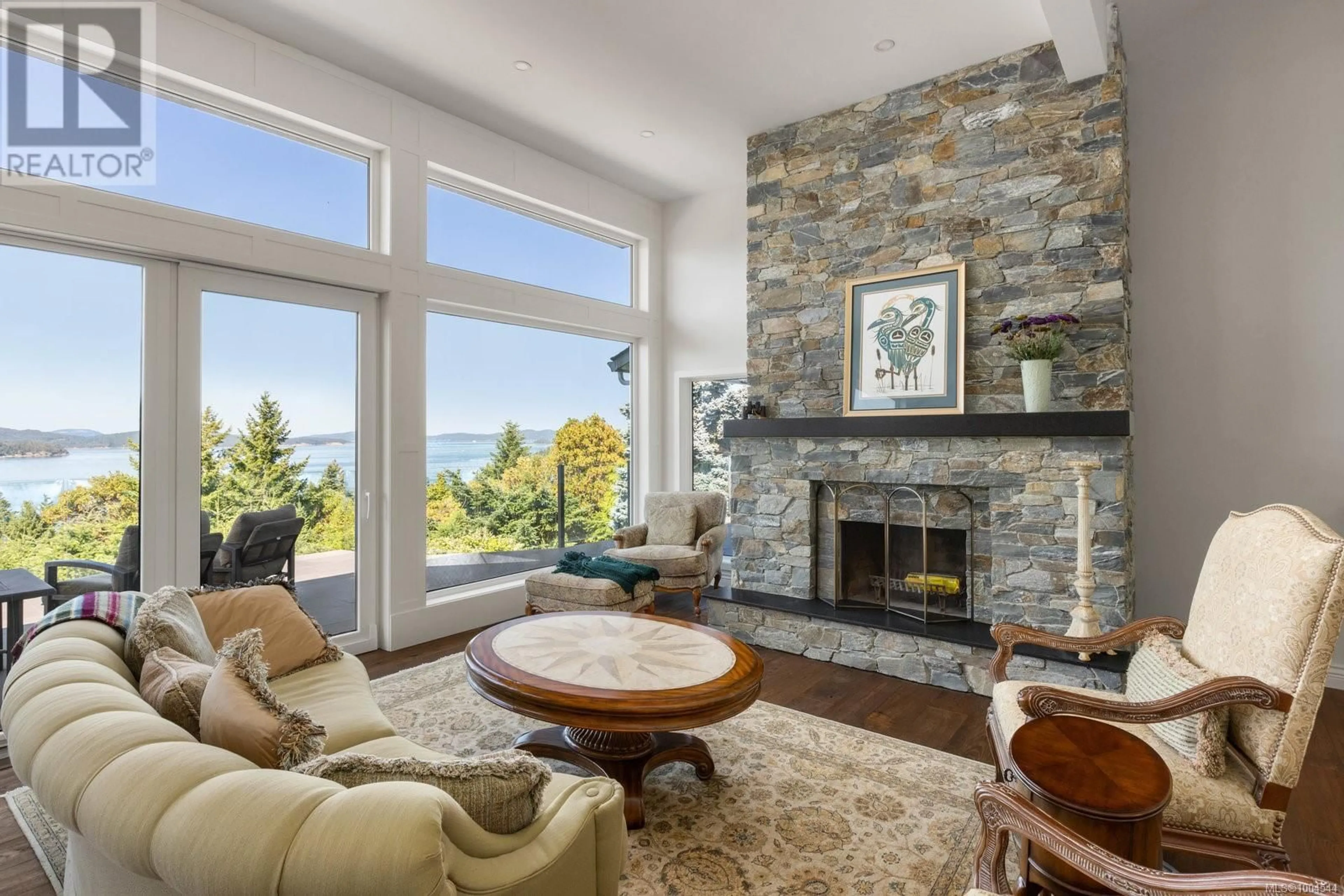 Living room with furniture, unknown for 1380 CLOAKE HILL ROAD, North Saanich British Columbia V8L5K3