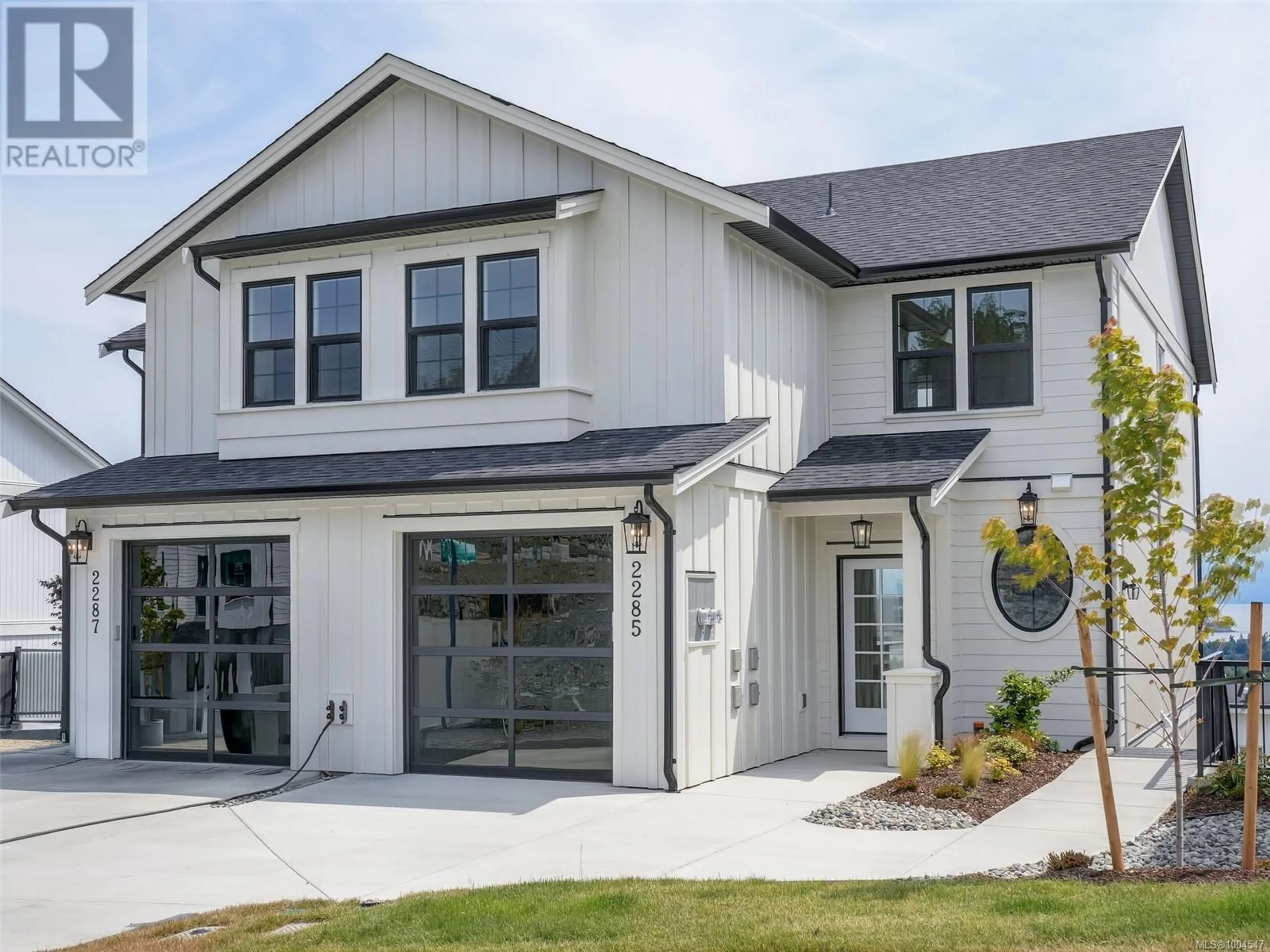Home with vinyl exterior material, street for 2285 HUDSON TERRACE, Sooke British Columbia V9Z1R2