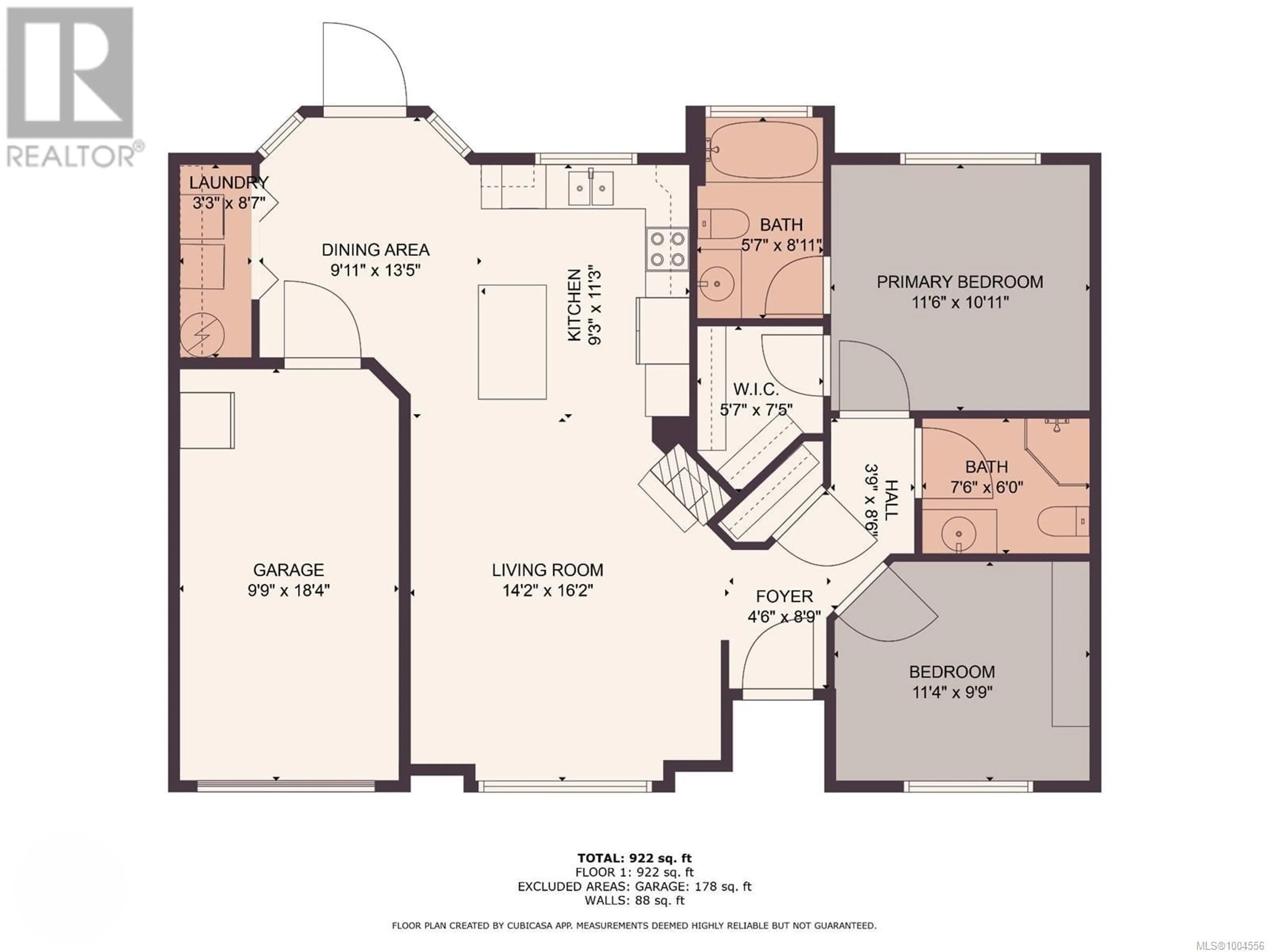 Floor plan for 6 - 941 TRUNK ROAD, Duncan British Columbia V9L2R9