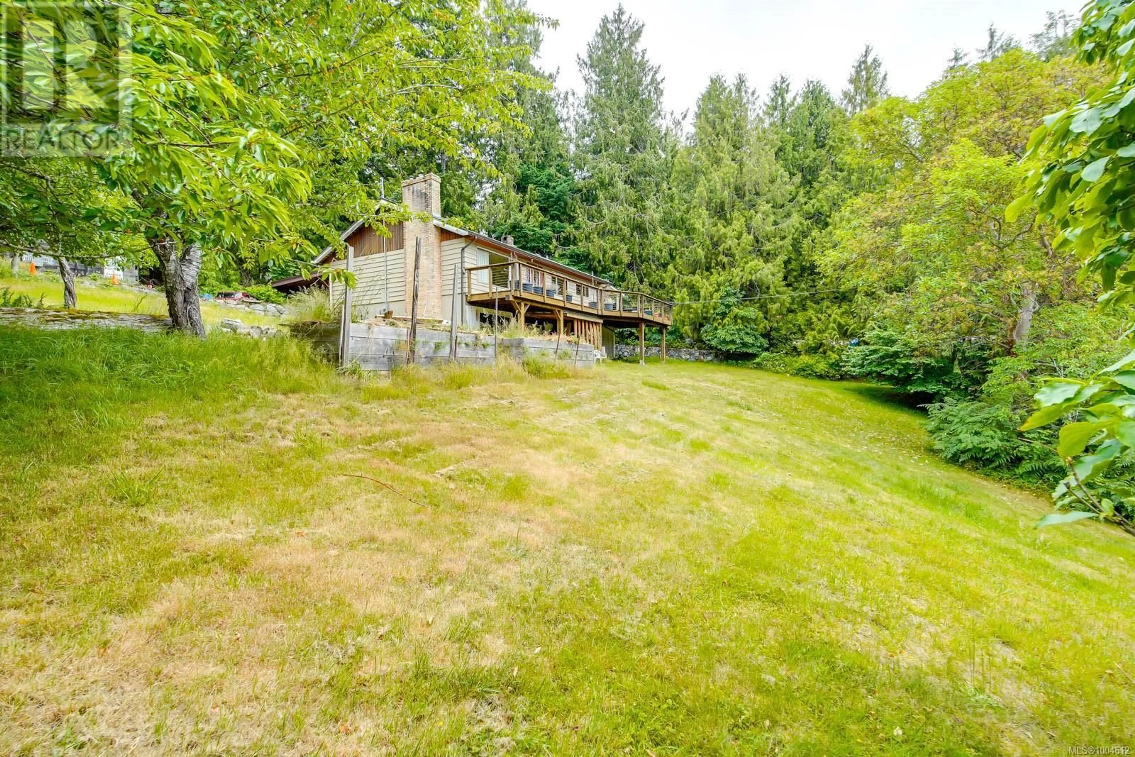 A pic from outside/outdoor area/front of a property/back of a property/a pic from drone, forest/trees view for 9712 STIRLING ARM CRESCENT, Port Alberni British Columbia V9Y9C7