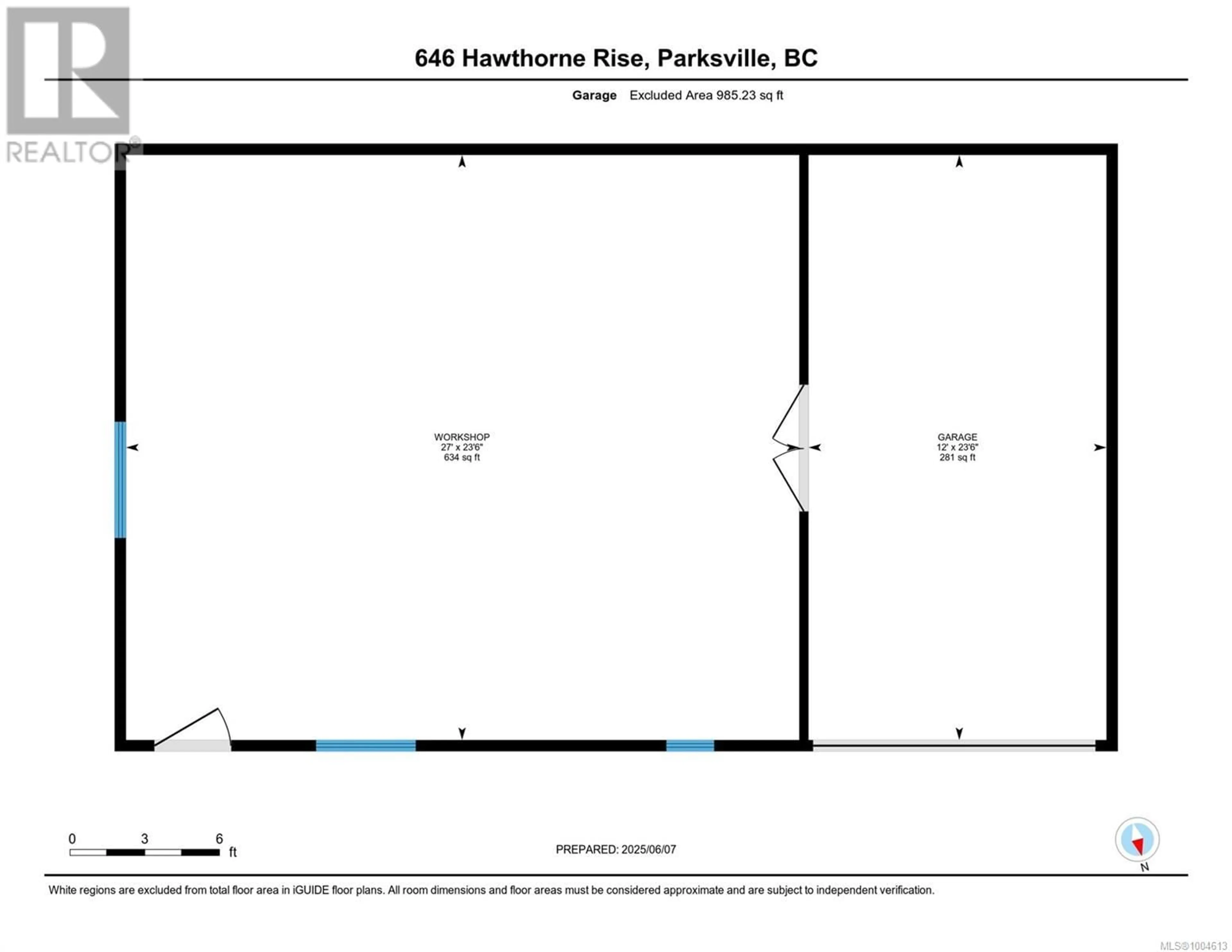 Floor plan for 646 HAWTHORNE RISE, French Creek British Columbia V9P2A1