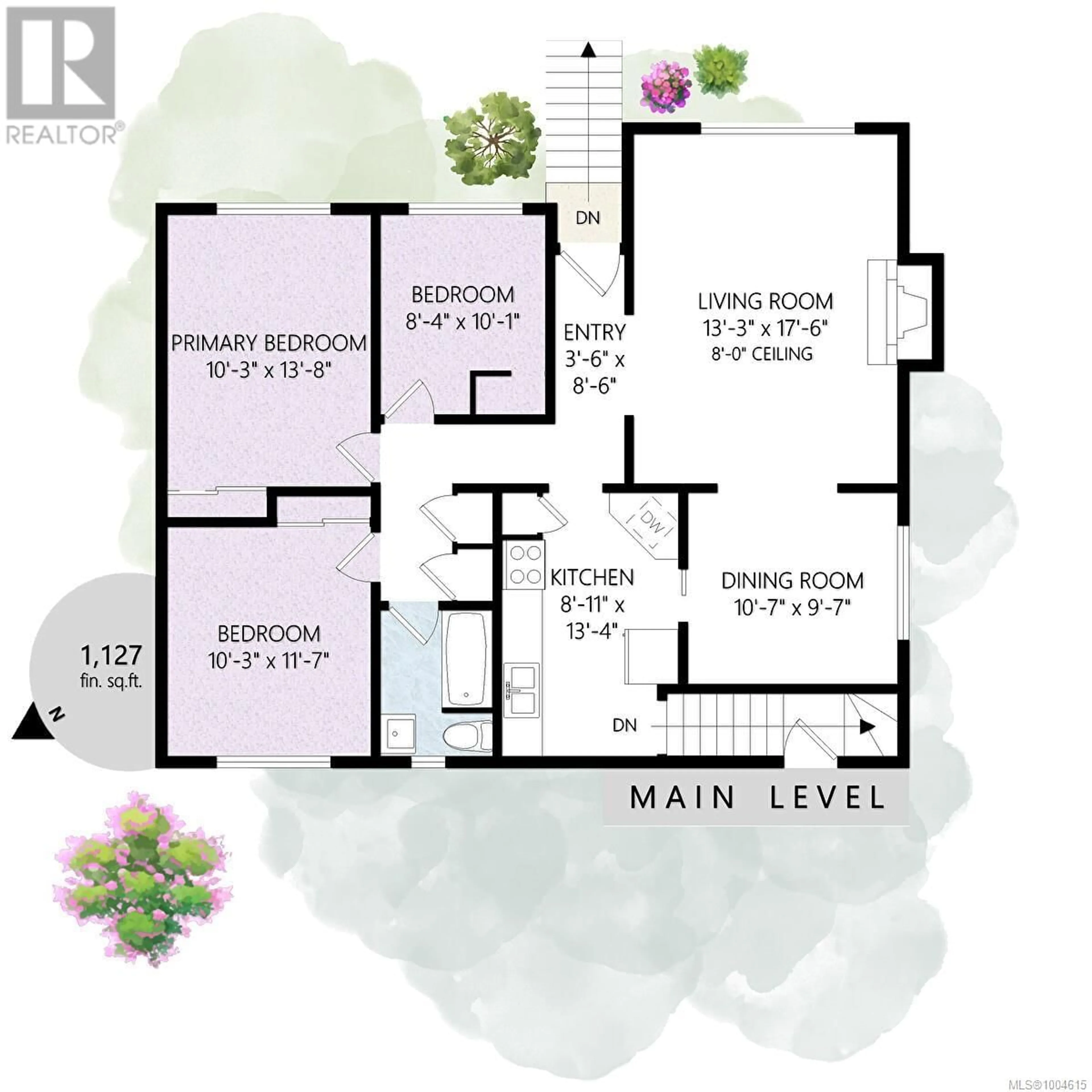 Floor plan for 2829 ADELAIDE AVENUE, Saanich British Columbia V9A2L3
