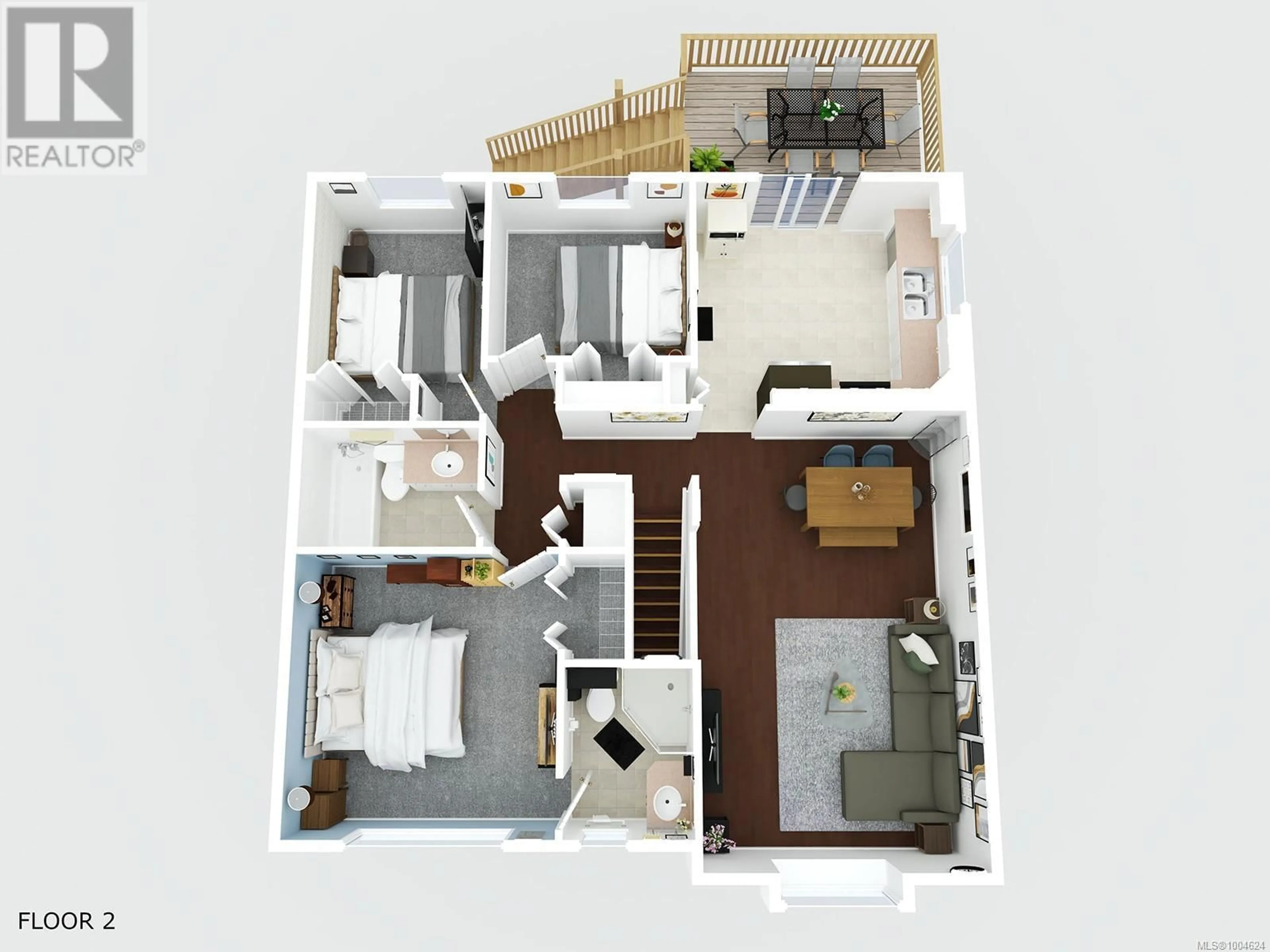 Floor plan for 358 CLARKSON PLACE, Parksville British Columbia V9P2V8