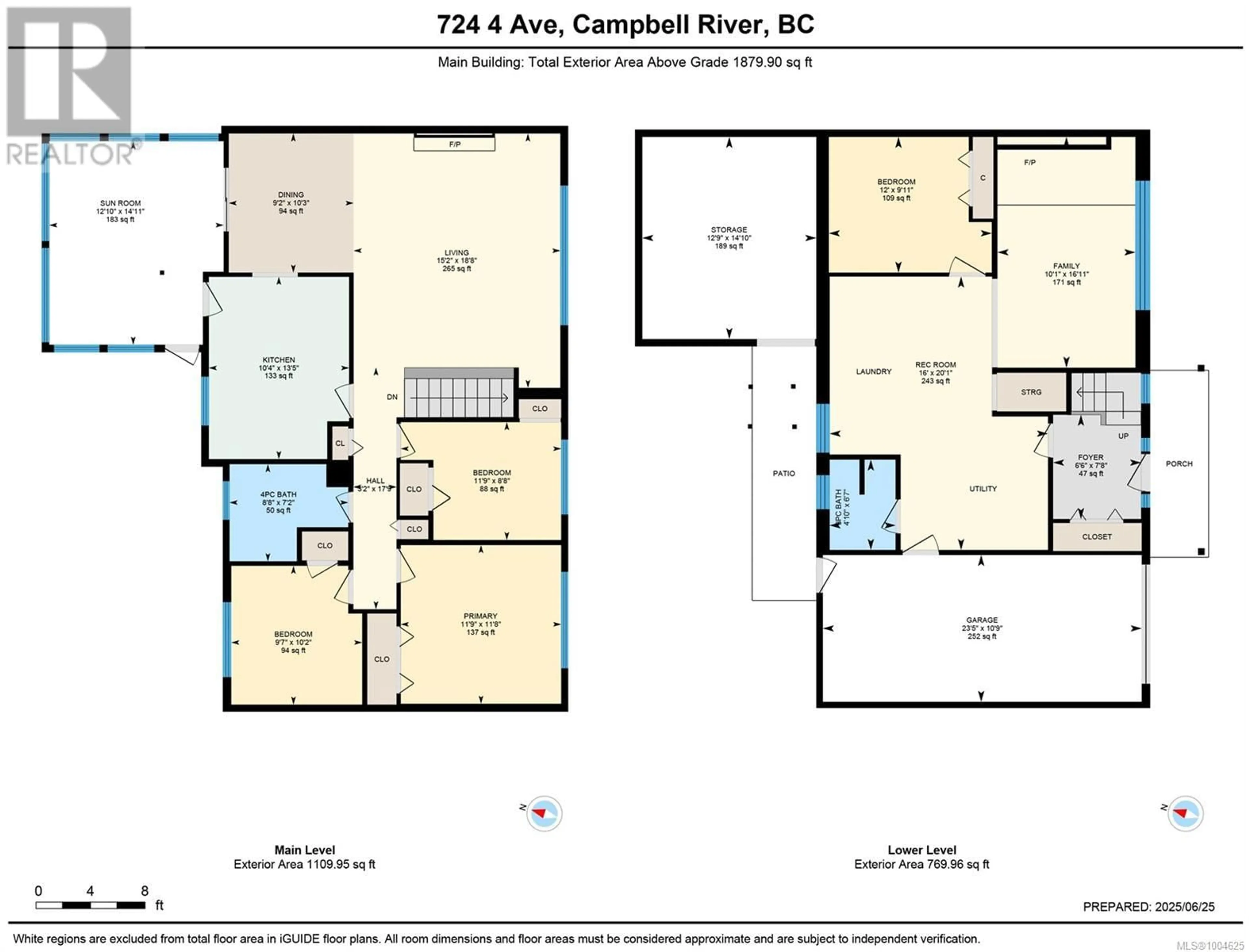 Floor plan for 724 4TH AVENUE, Campbell River British Columbia V9W3W9