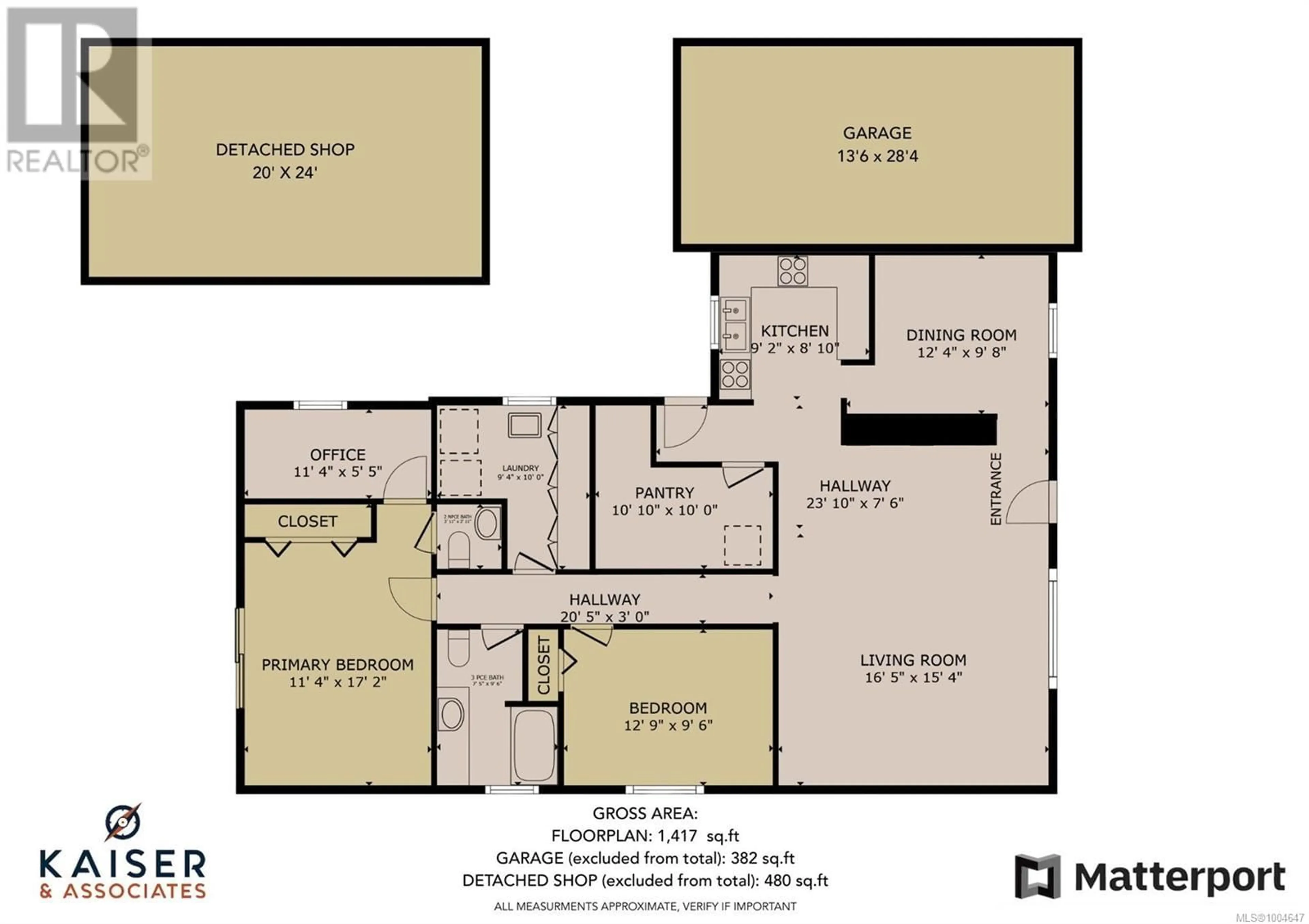 Floor plan for 3184 CHANNEL BOULEVARD, Chemainus British Columbia V9L1K2