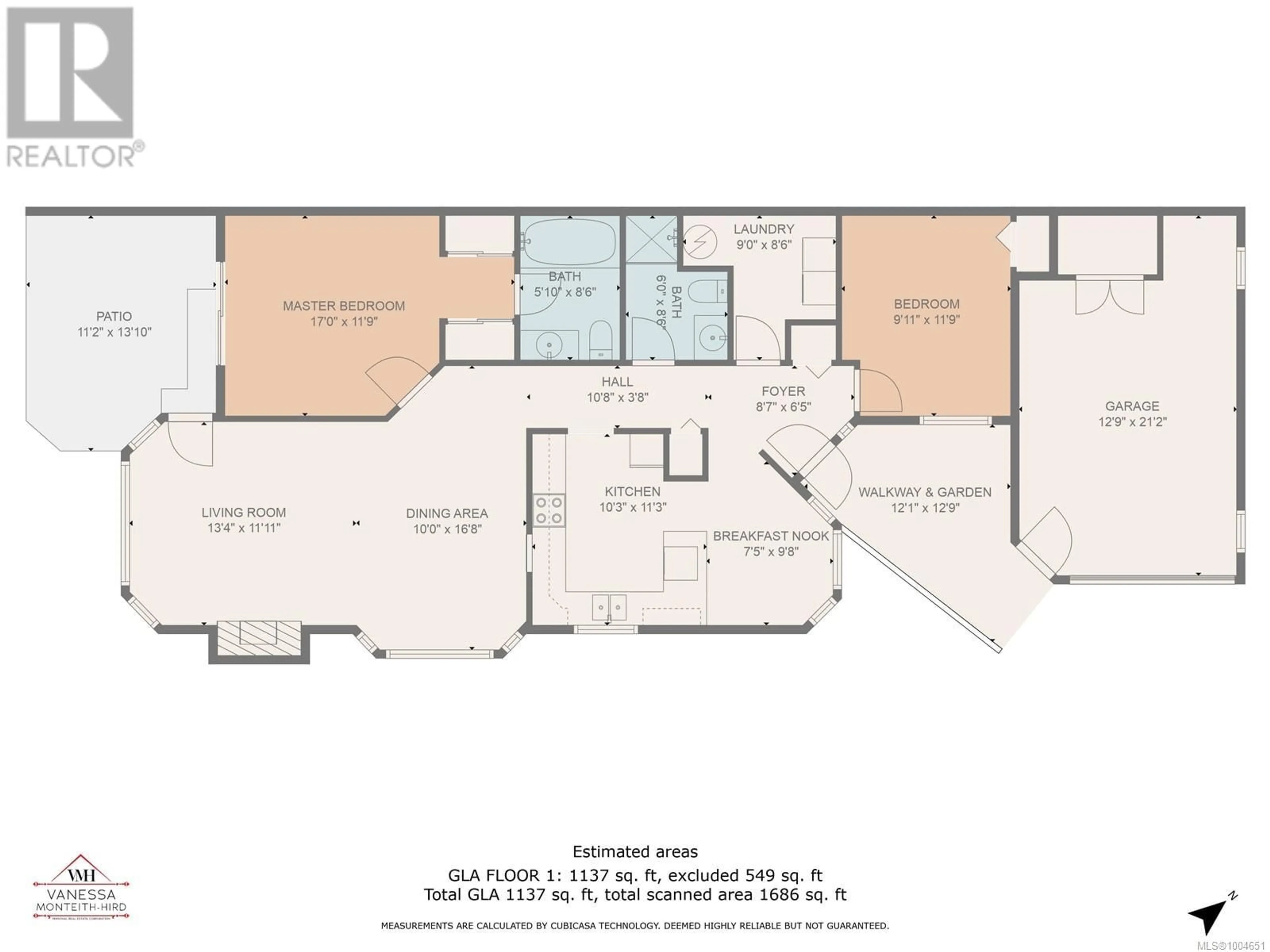 Floor plan for 27 - 605 ROCKLAND ROAD, Campbell River British Columbia V9W7X1