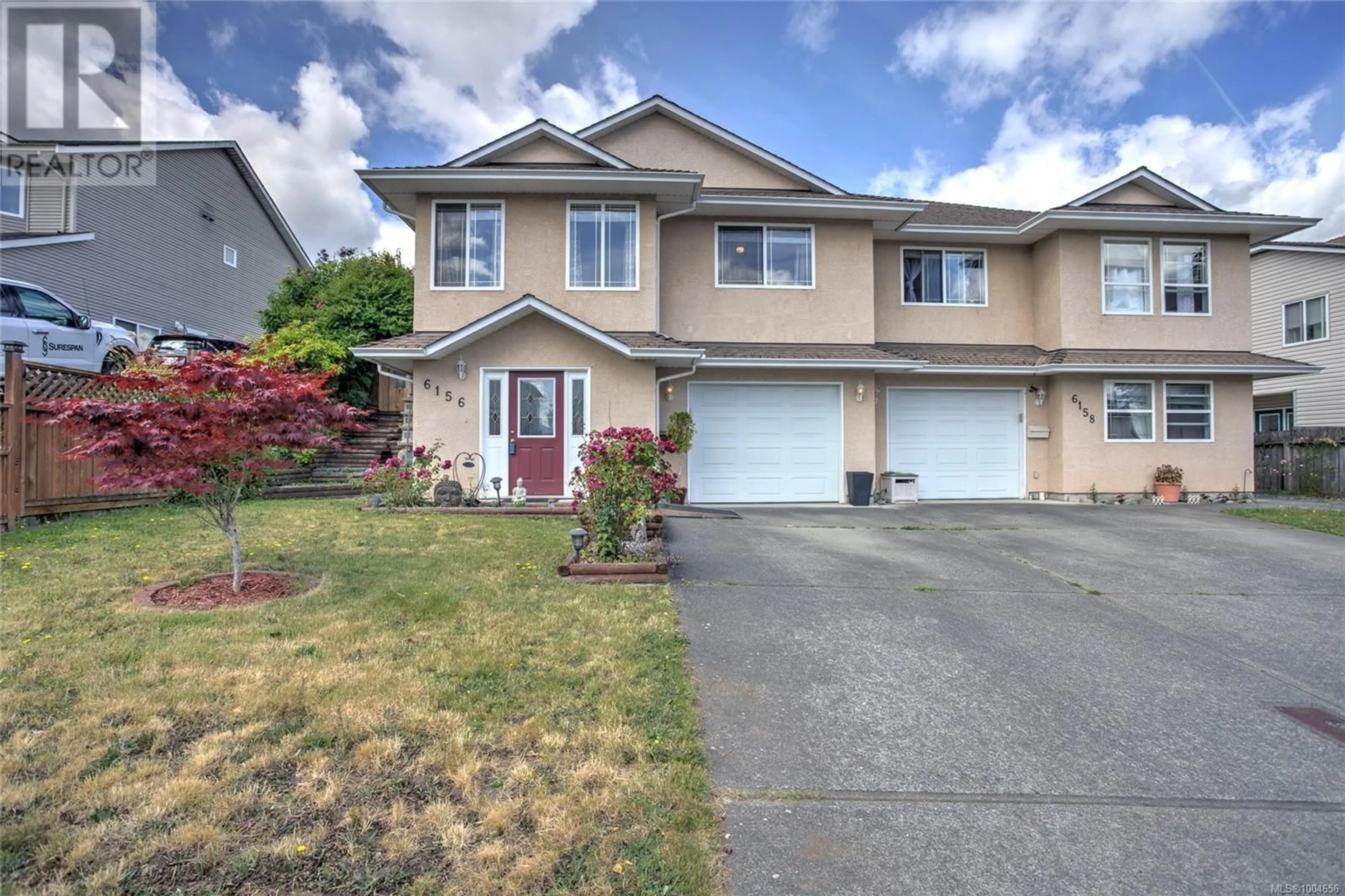 Home with vinyl exterior material, street for 6156 PINNACLE ROAD, Duncan British Columbia V9L6X8