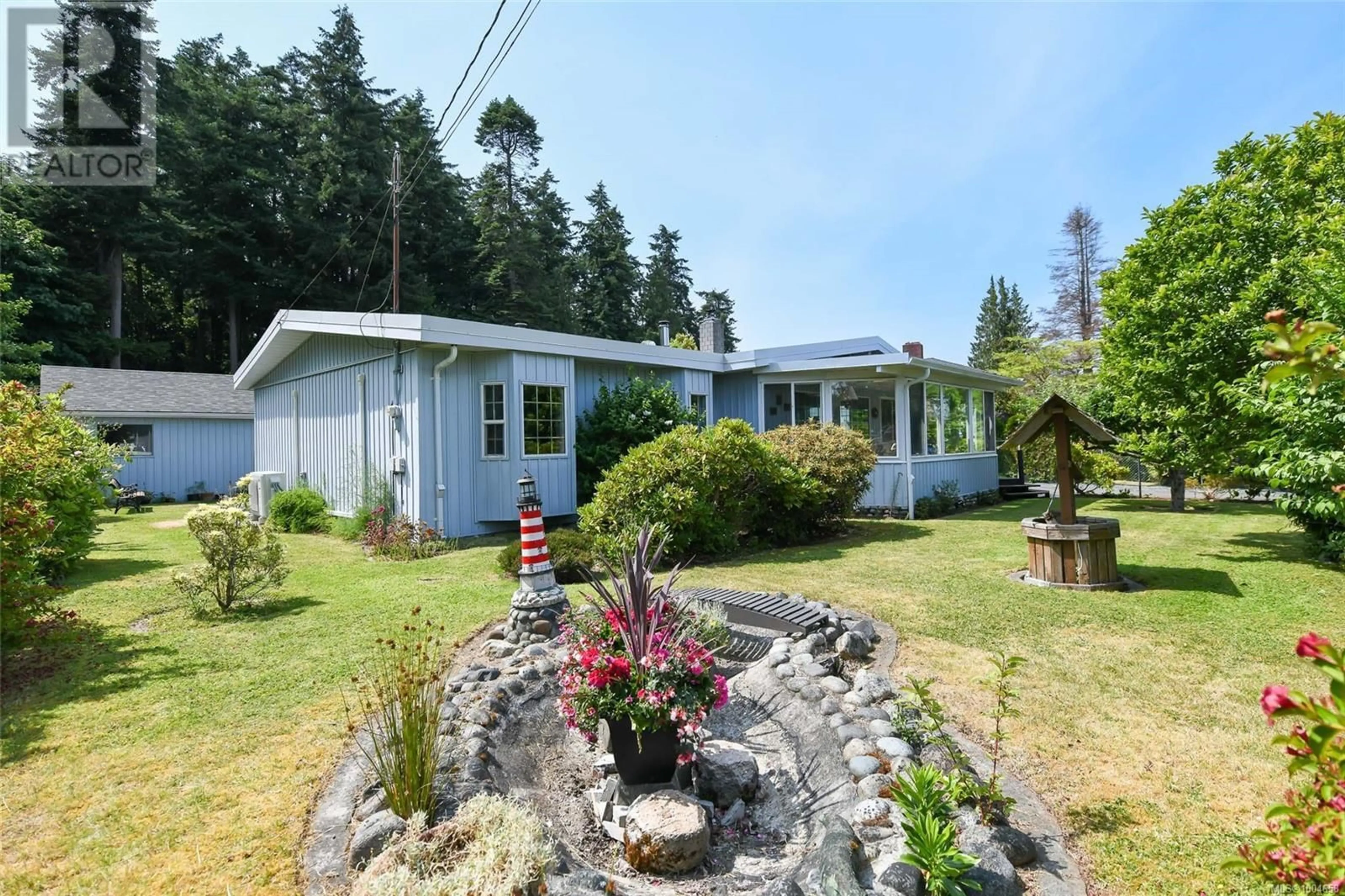 A pic from outside/outdoor area/front of a property/back of a property/a pic from drone, unknown for 5340 GAINSBERG ROAD, Bowser British Columbia V0R1G0