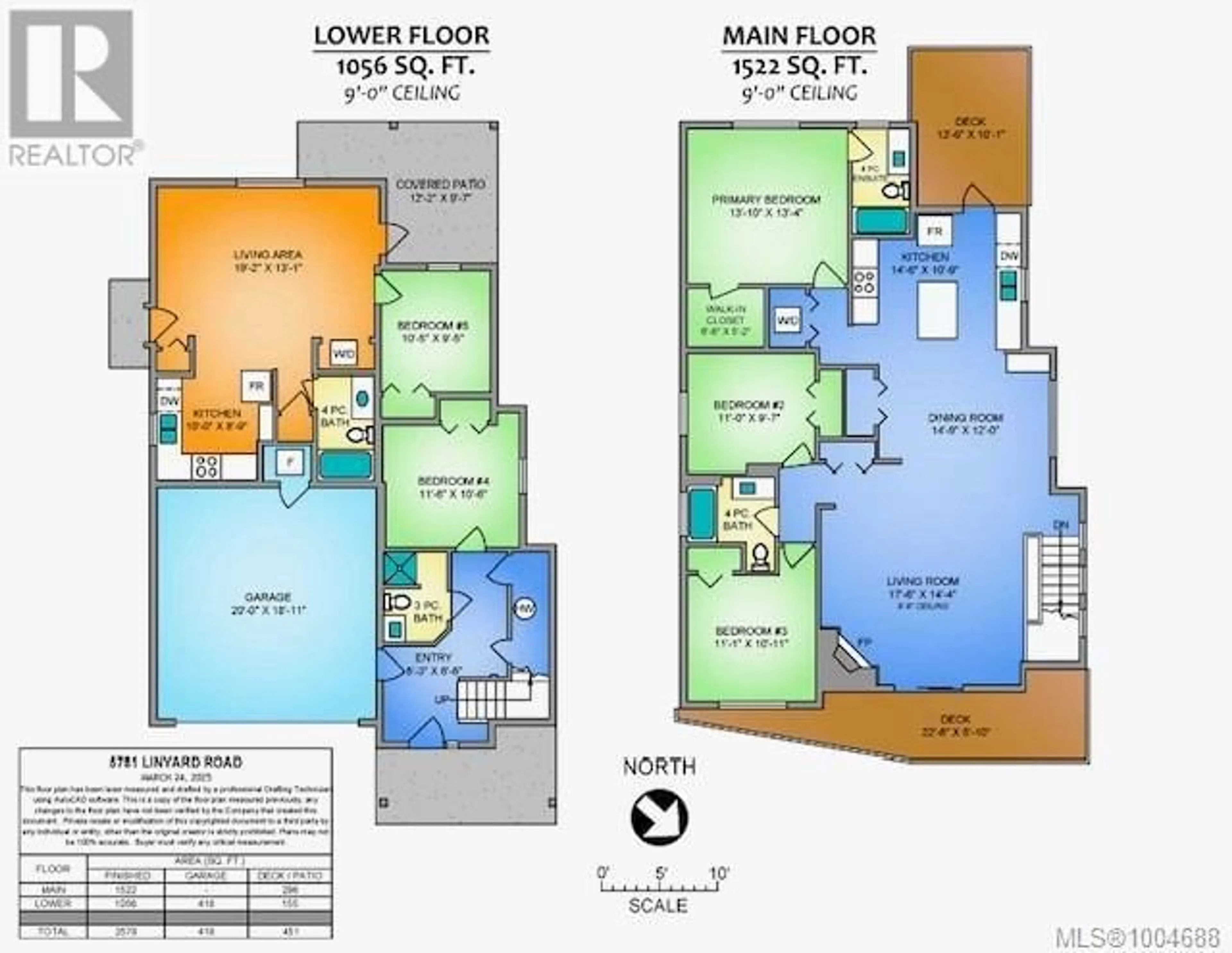 Floor plan for 5781 LINYARD ROAD, Nanaimo British Columbia V9T0J9