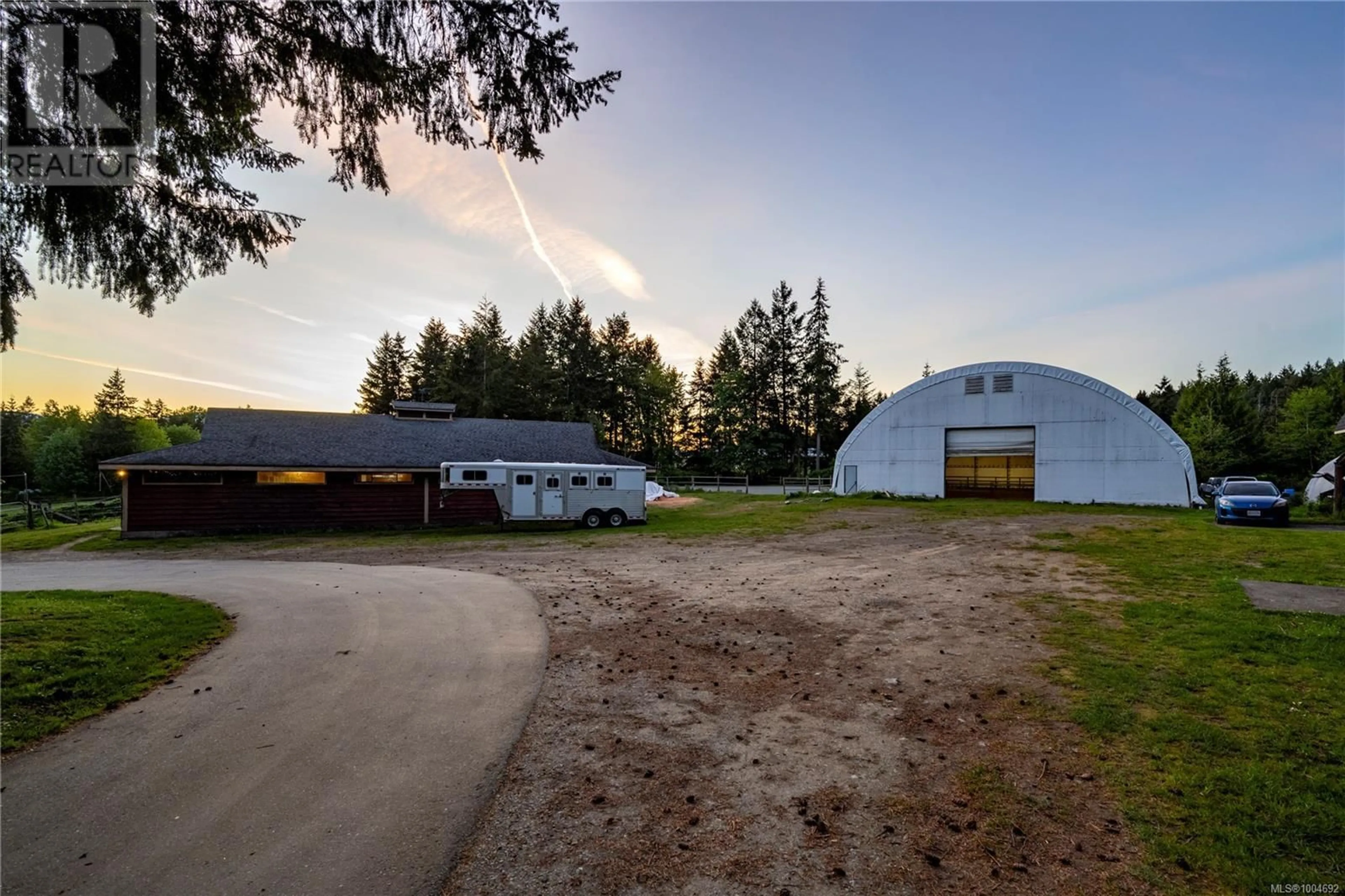 A pic from outside/outdoor area/front of a property/back of a property/a pic from drone, building for 2120 HUDDINGTON ROAD, Nanaimo British Columbia V9X1M1