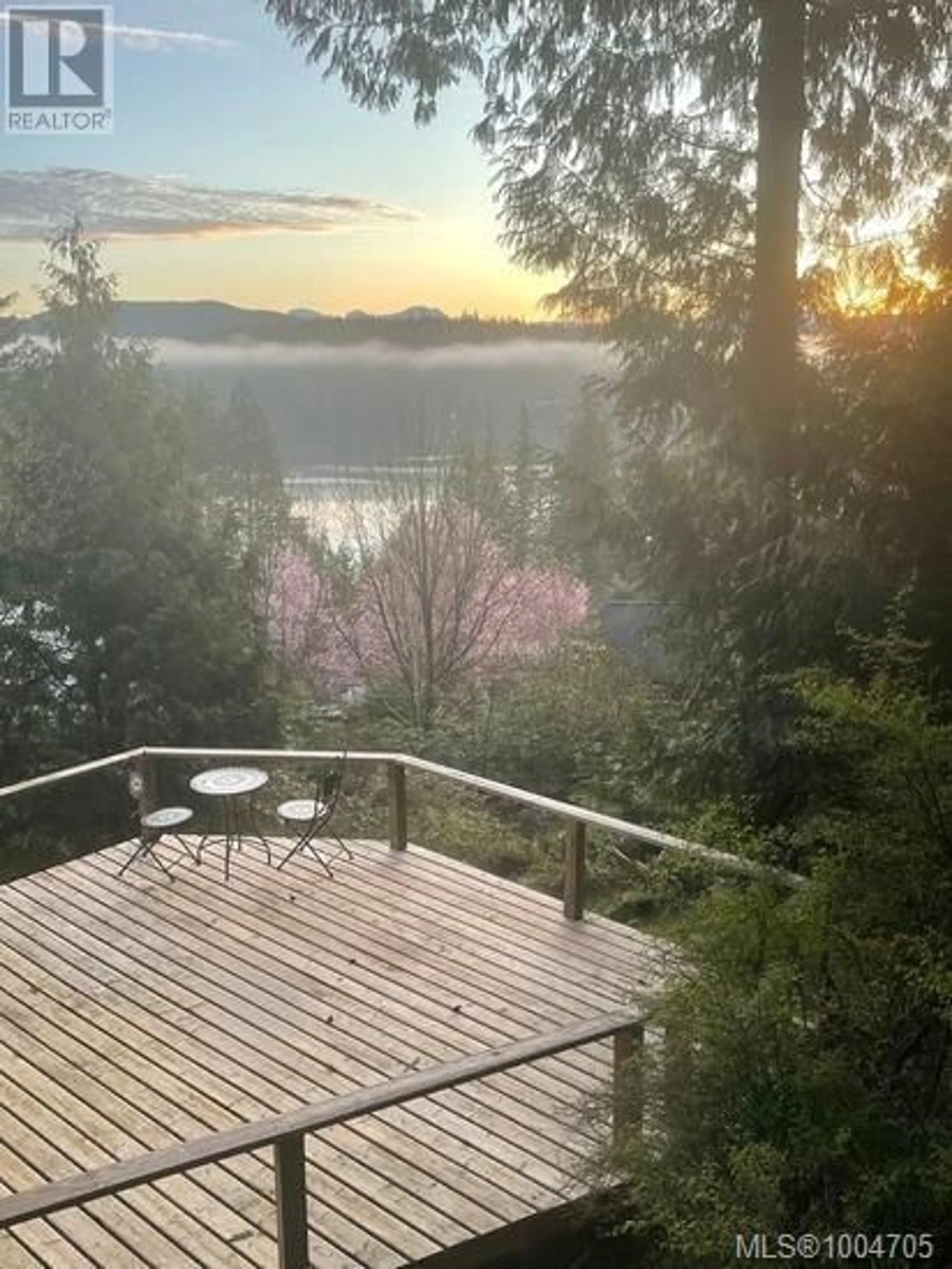 A pic from outside/outdoor area/front of a property/back of a property/a pic from drone, water/lake/river/ocean view for 818 SUTIL POINT ROAD, Cortes Island British Columbia V0P1K0