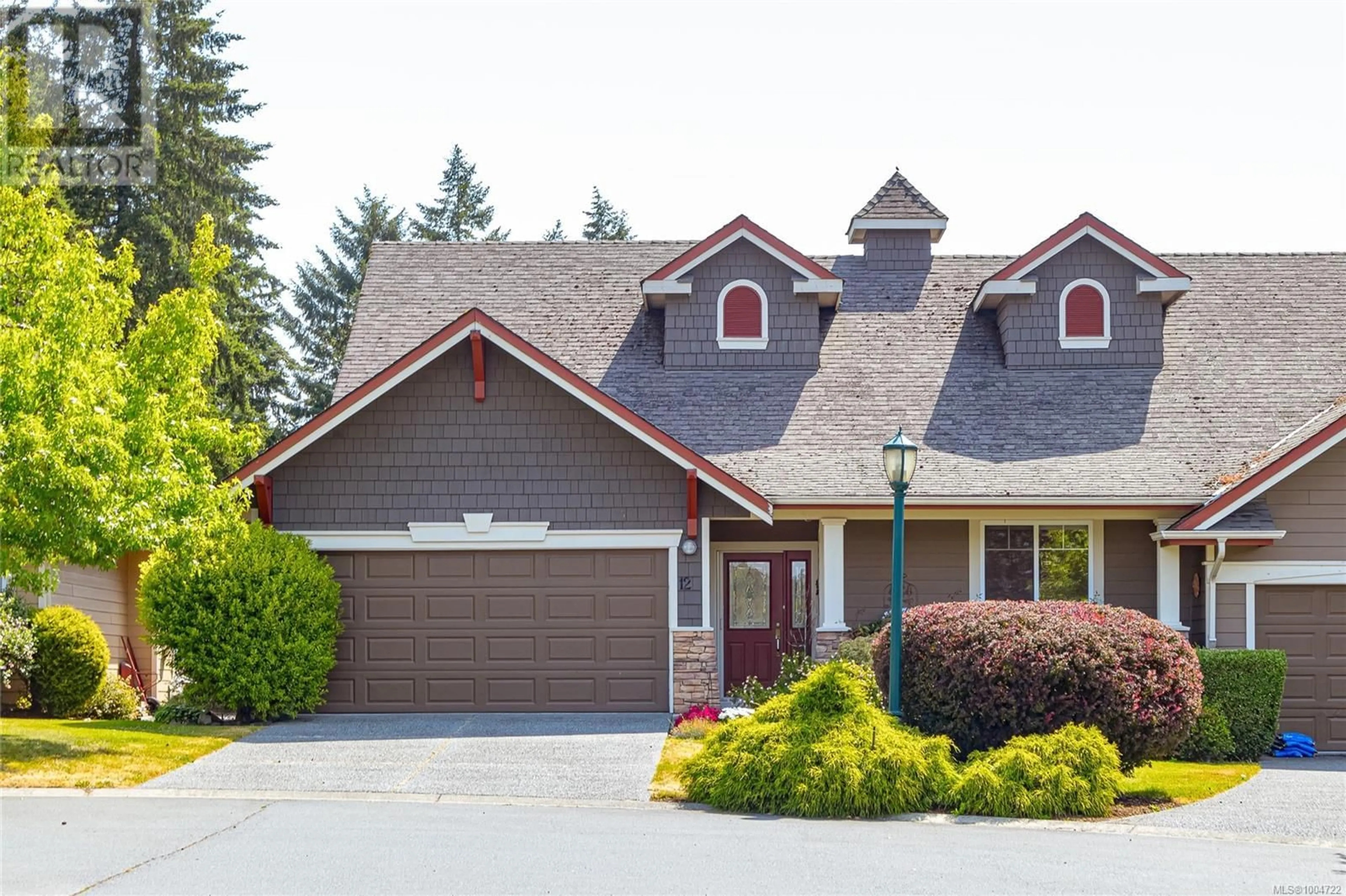 Home with vinyl exterior material, street for 12 - 912 BRULETTE PLACE, Mill Bay British Columbia V8H1H2