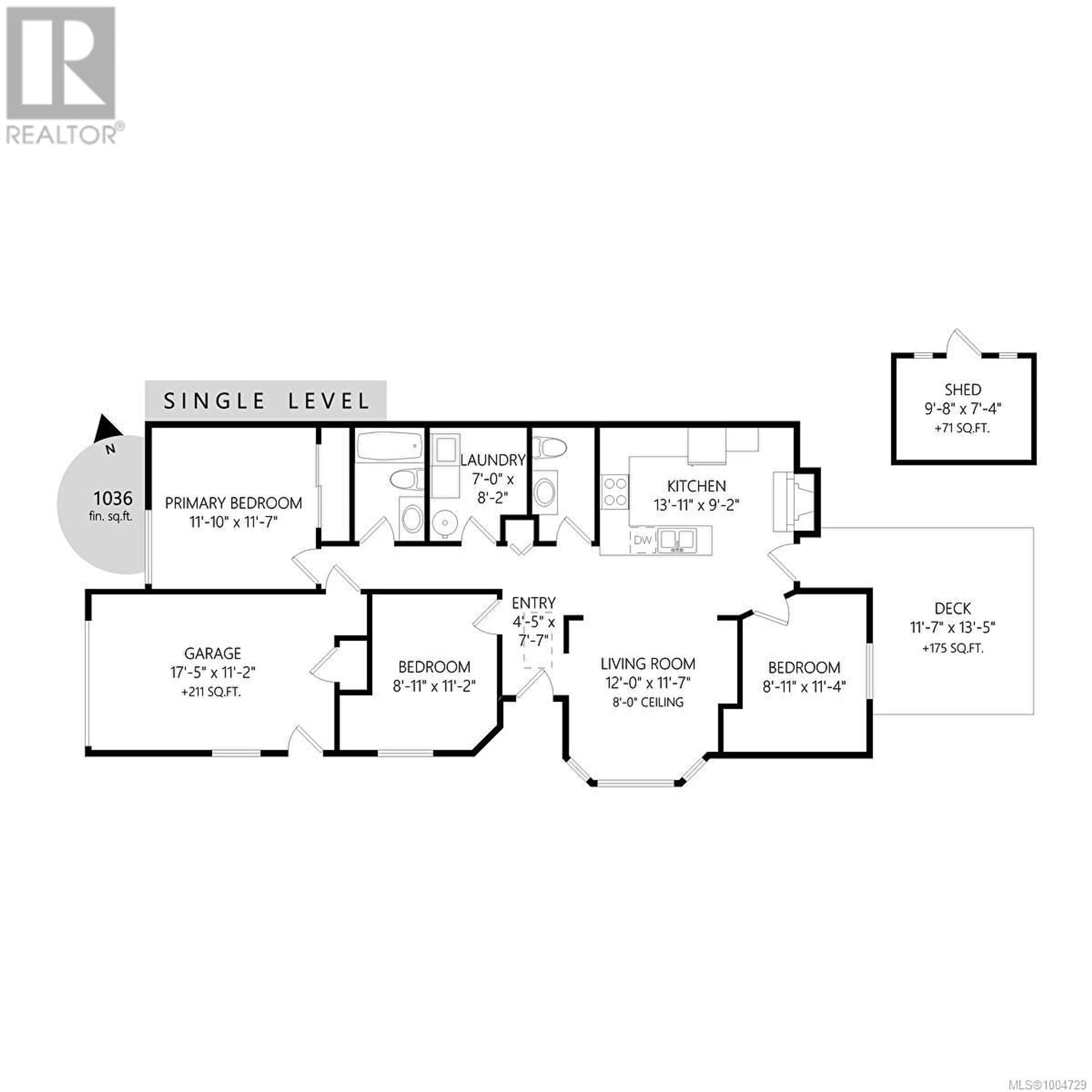 Floor plan for 25 - 7925 SIMPSON ROAD, Central Saanich British Columbia V8M1L3