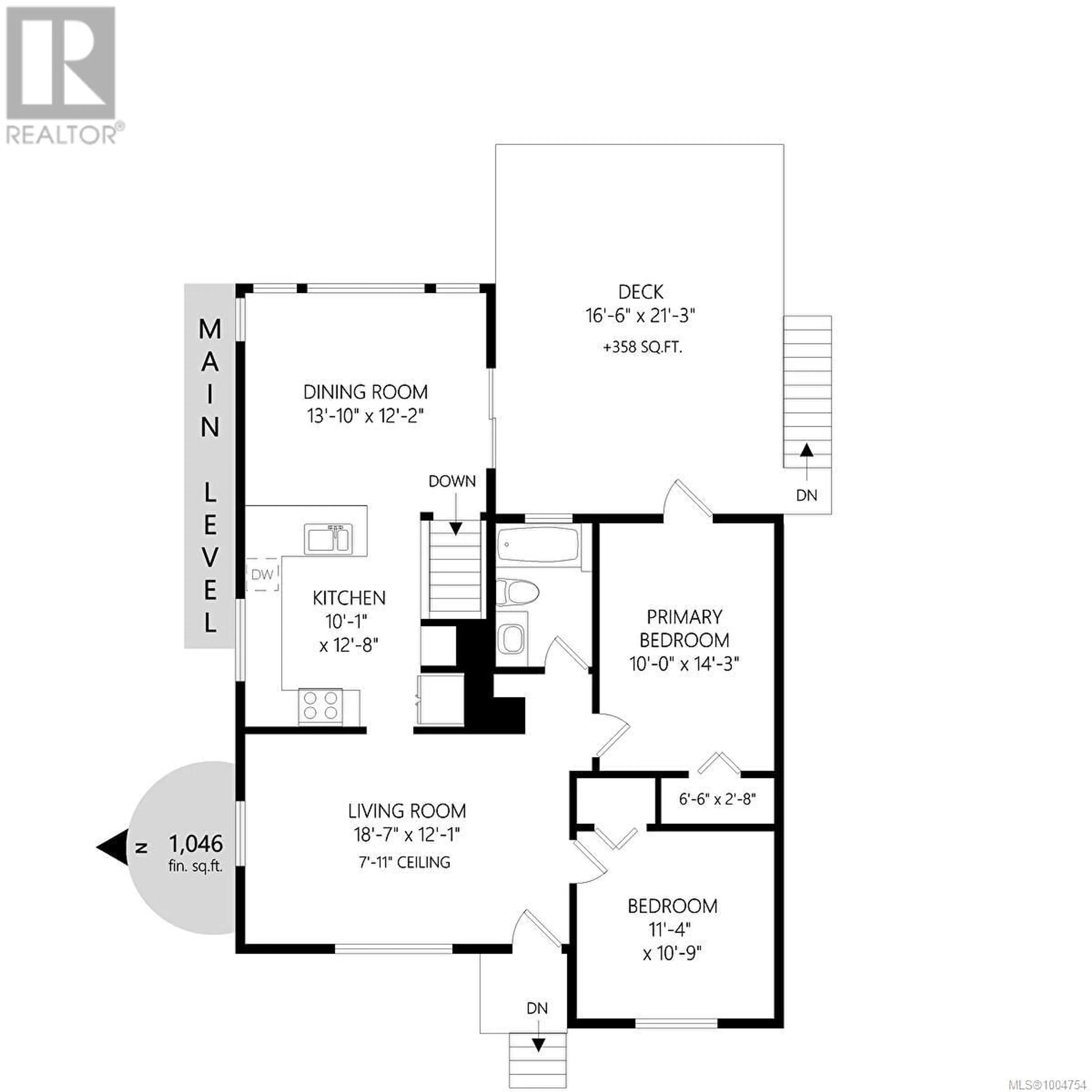 Floor plan for 8051 ARTHUR STREET, Crofton British Columbia V0R1R0