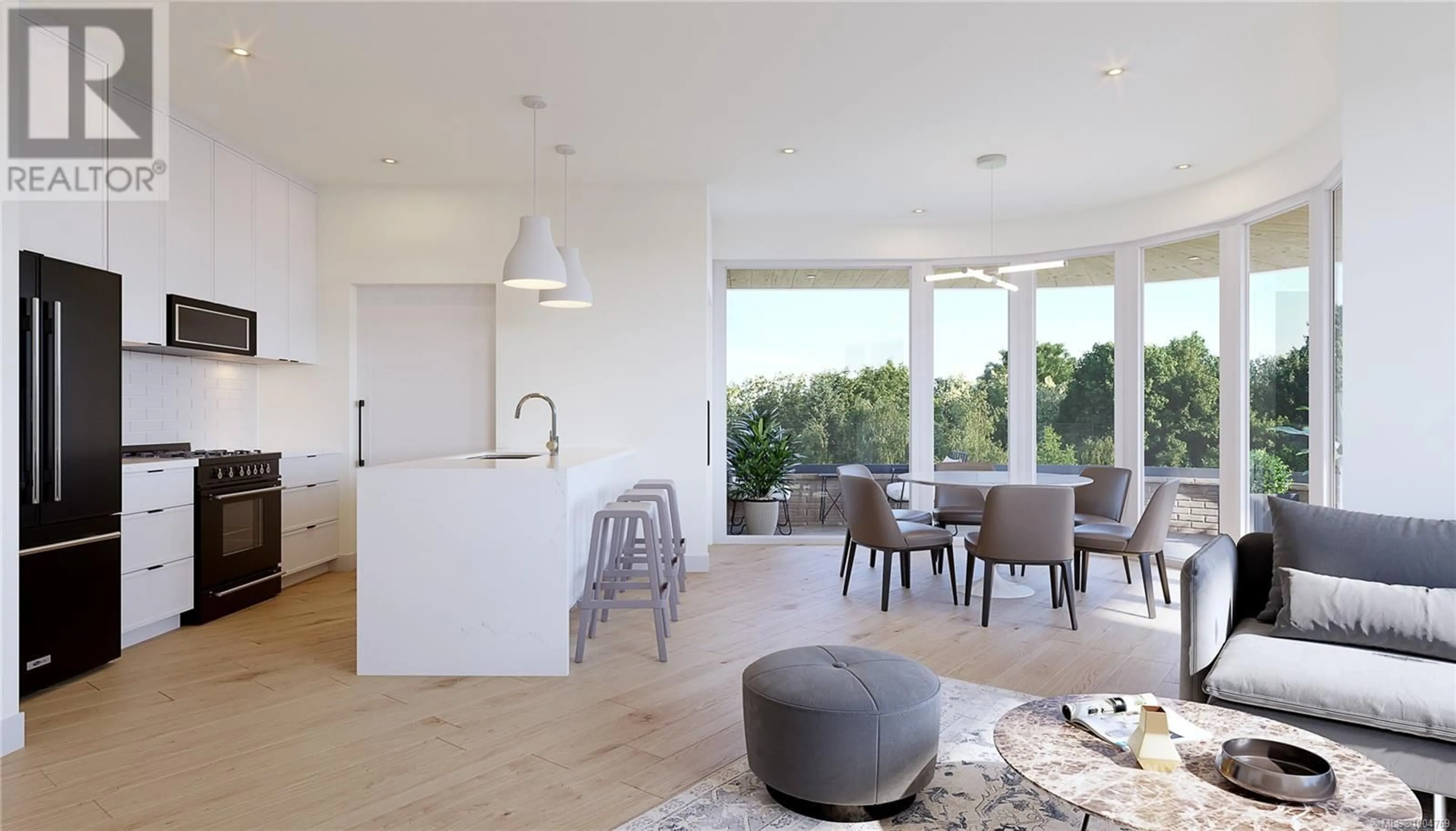 Open concept kitchen, unknown for 203 - 167 ISLAND HIGHWAY, View Royal British Columbia V9B1G1
