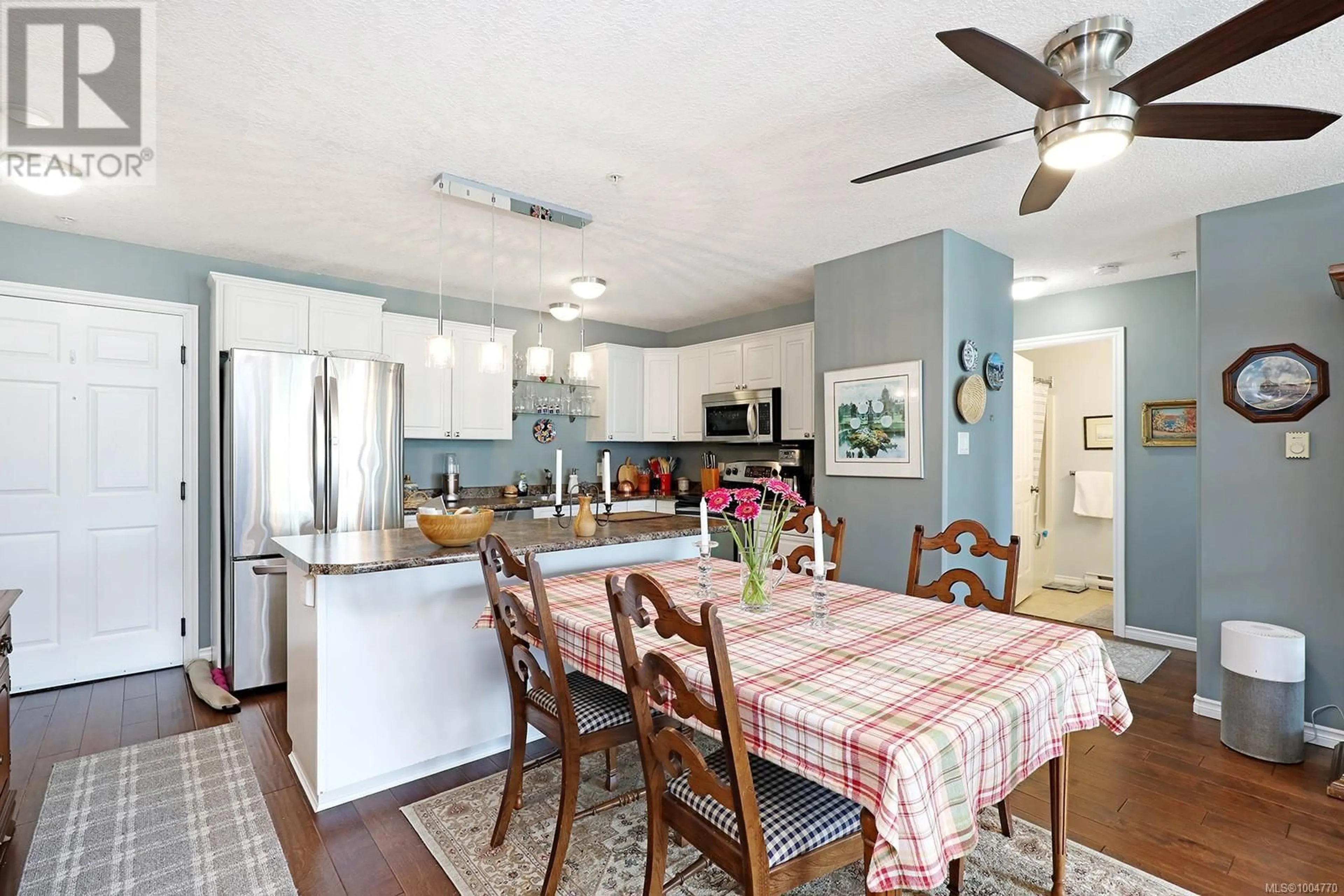 Open concept kitchen, ceramic/tile floor for 106 - 129 BACK ROAD, Courtenay British Columbia V9N3W5