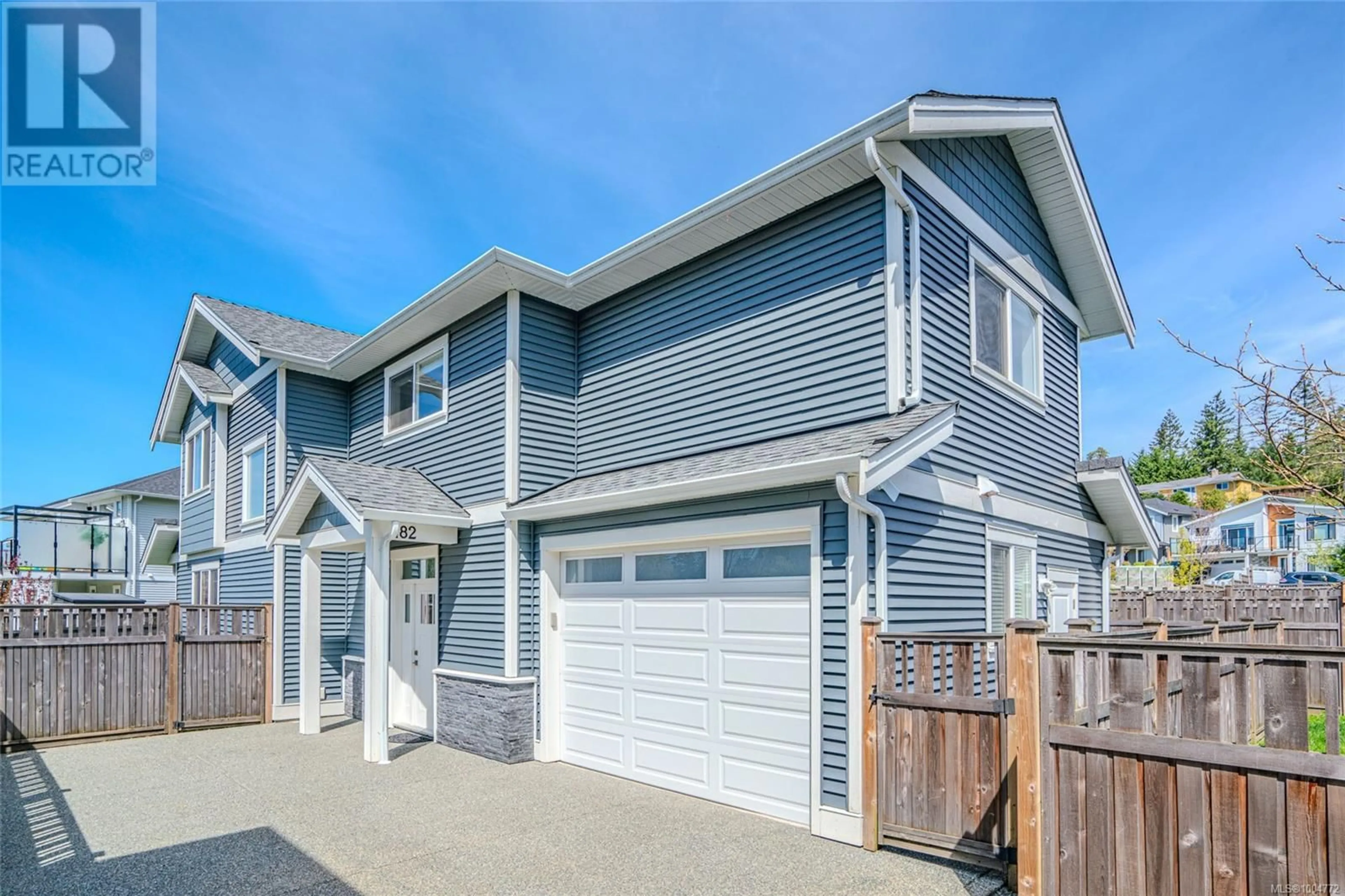 Home with vinyl exterior material, street for 182 SUNVIEW ROAD, Nanaimo British Columbia V9T0M6