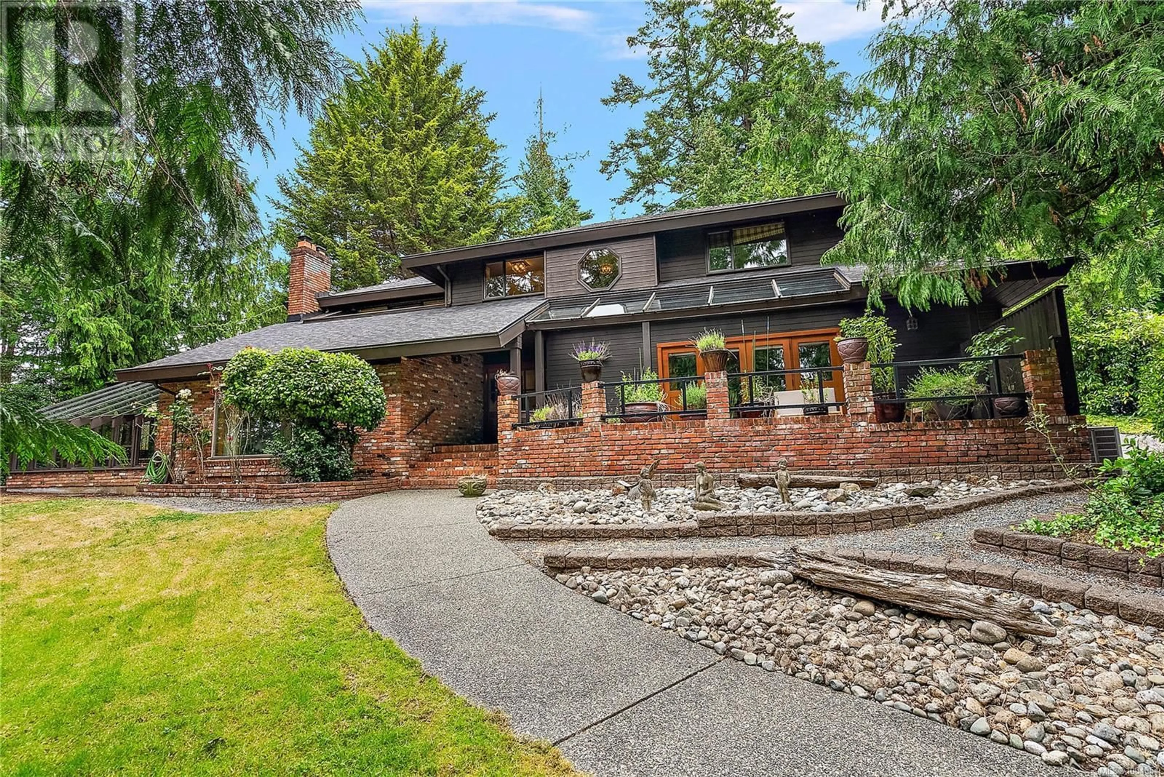 Home with brick exterior material, street for 2268 TRYON ROAD, North Saanich British Columbia V8L5H7