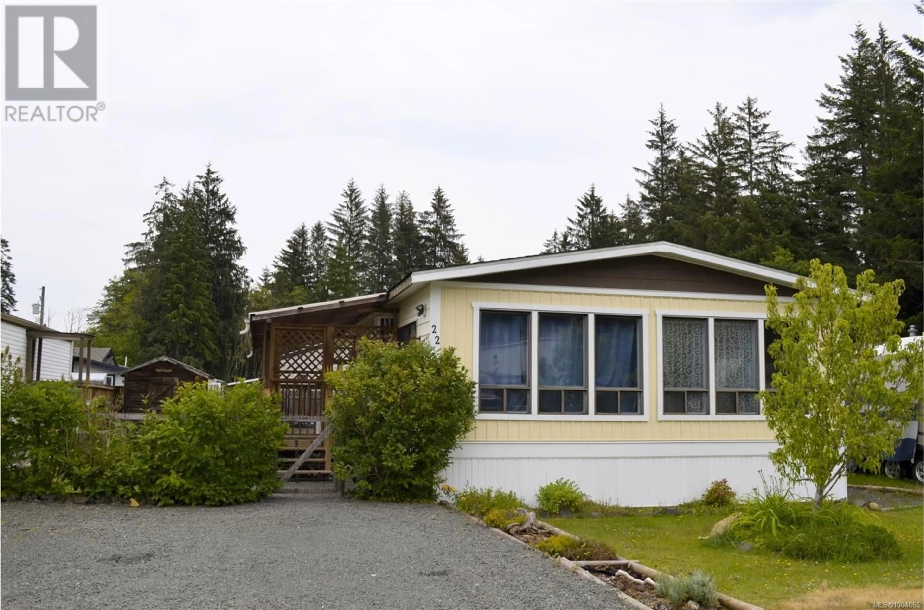Home with vinyl exterior material, water/lake/river/ocean view for 22 - 5100 DUNCAN BAY ROAD, Campbell River British Columbia V9H1N5