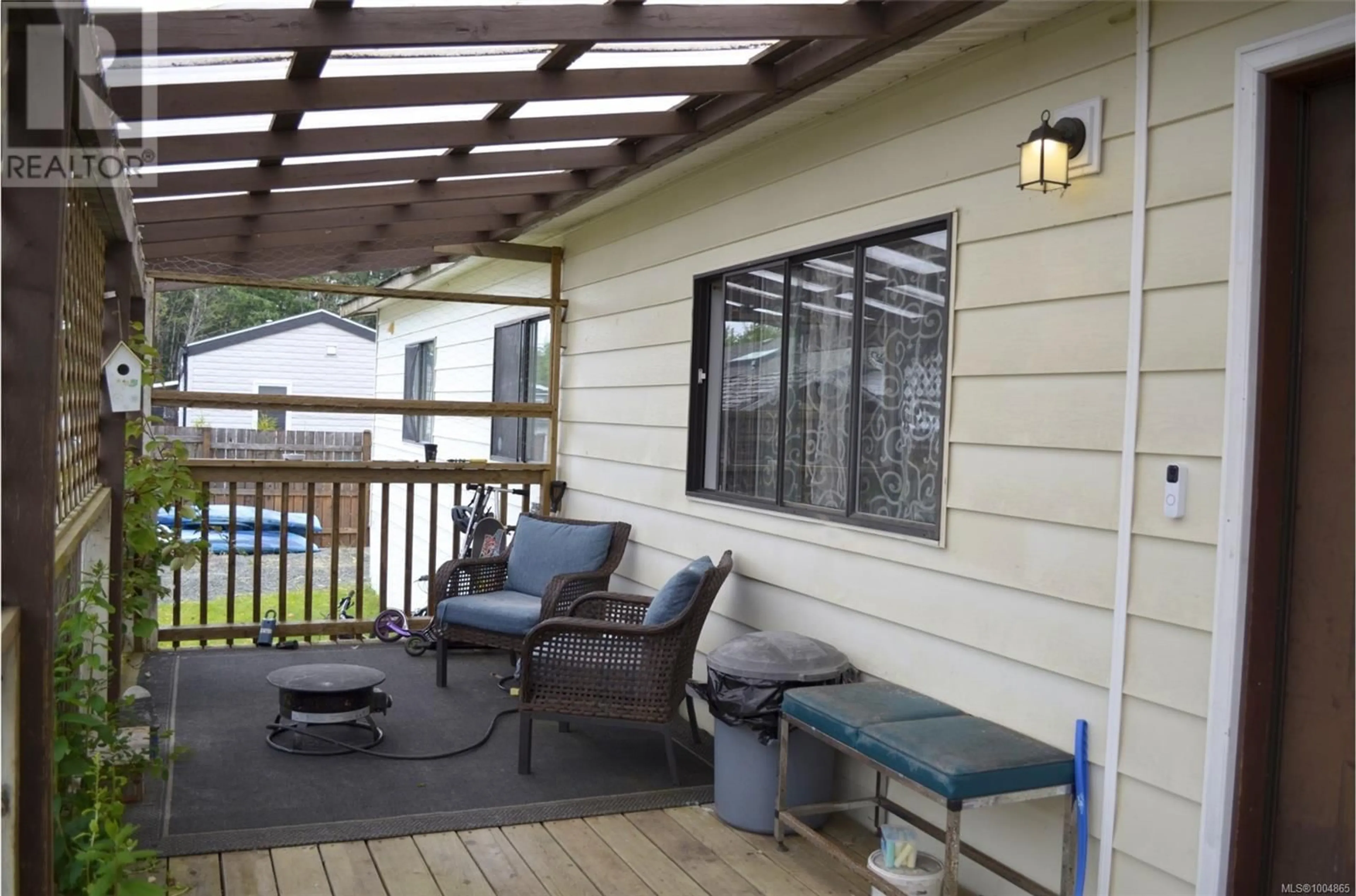 Patio, water/lake/river/ocean view for 22 - 5100 DUNCAN BAY ROAD, Campbell River British Columbia V9H1N5