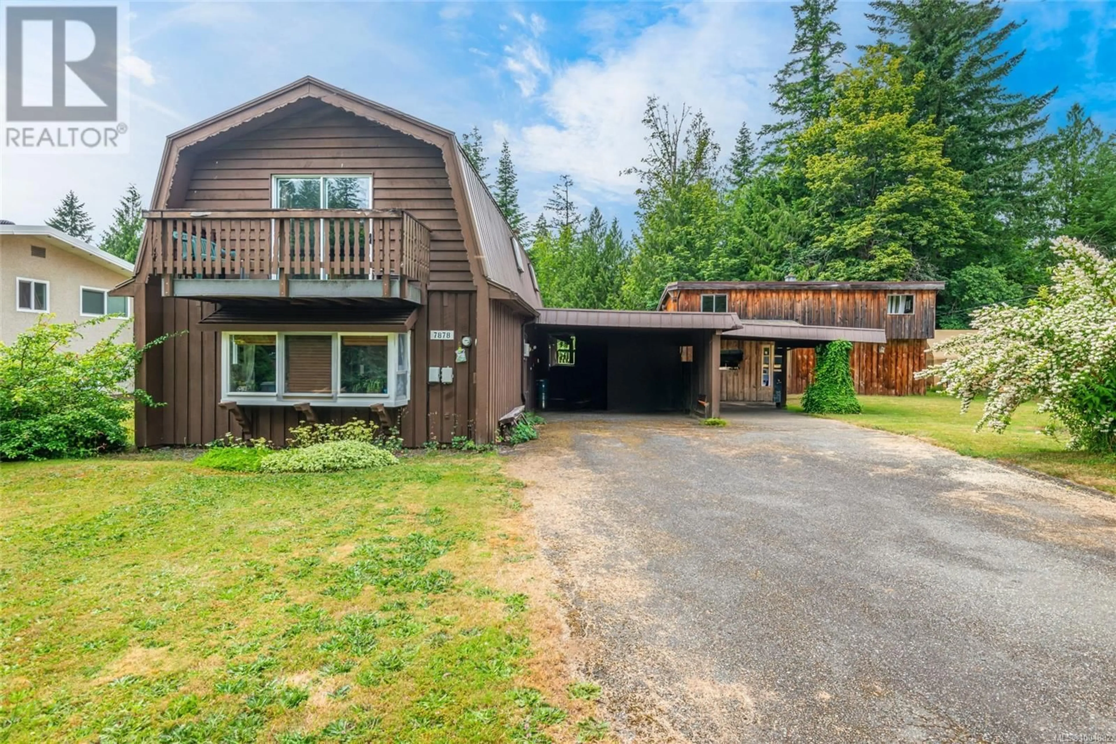 A pic from outside/outdoor area/front of a property/back of a property/a pic from drone, unknown for 7878 WARDROP ROAD, Port Alberni British Columbia V9Y8N2