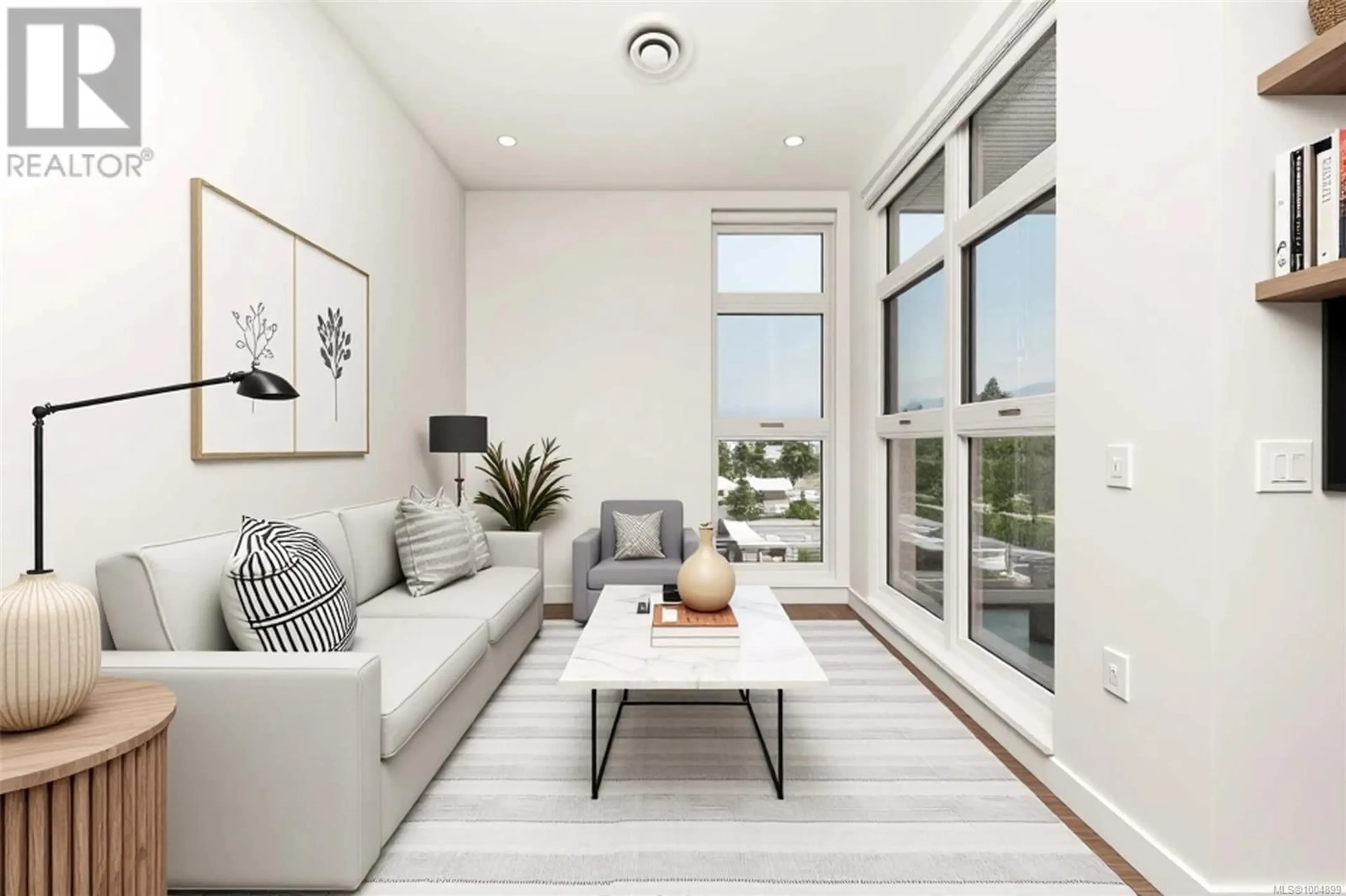 Living room with furniture, unknown for 408 - 9570 FIFTH STREET, Sidney British Columbia V8L2W5