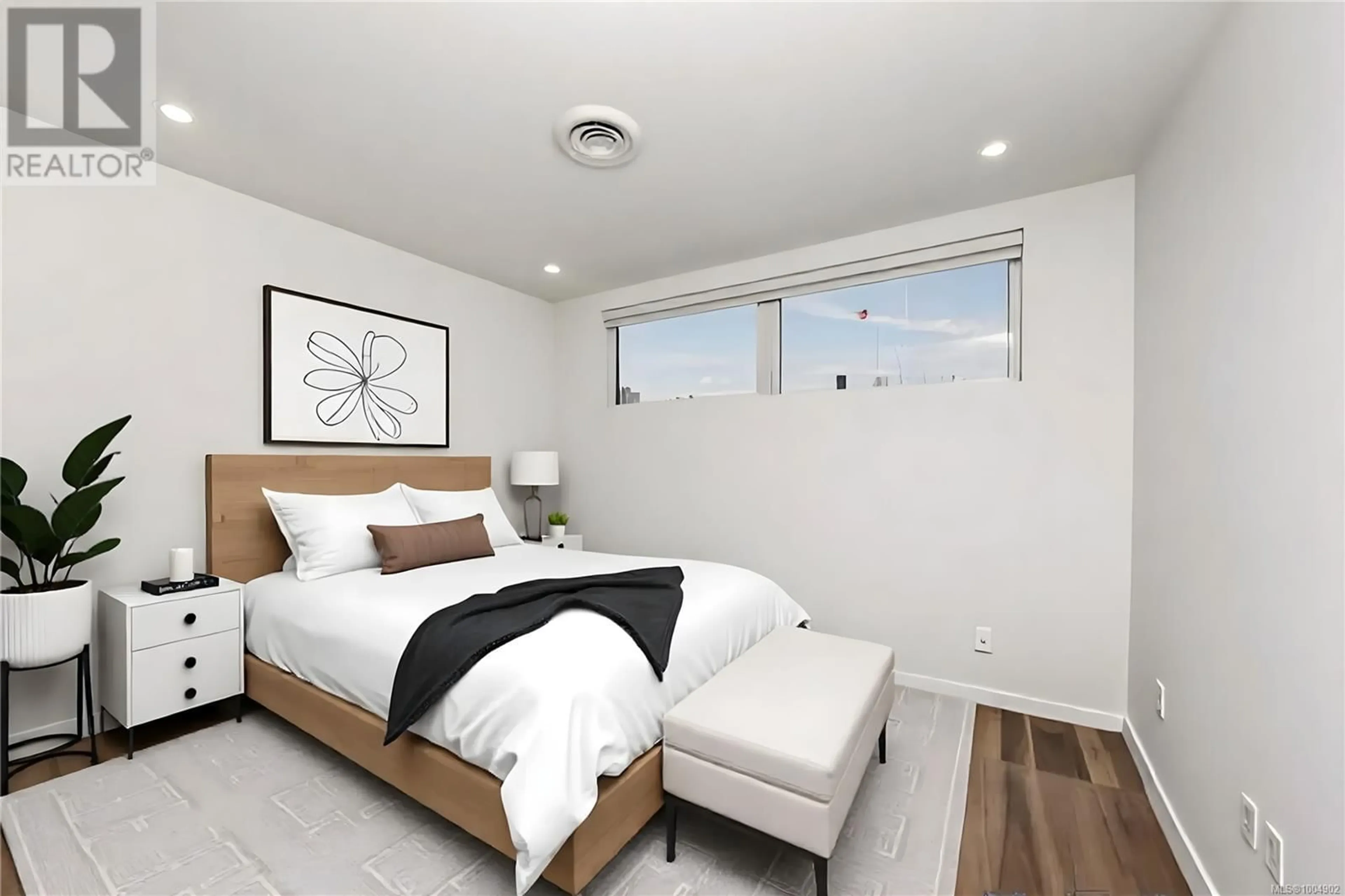 Bedroom with bed, unknown for 108 - 9570 FIFTH STREET, Sidney British Columbia V8L2W5