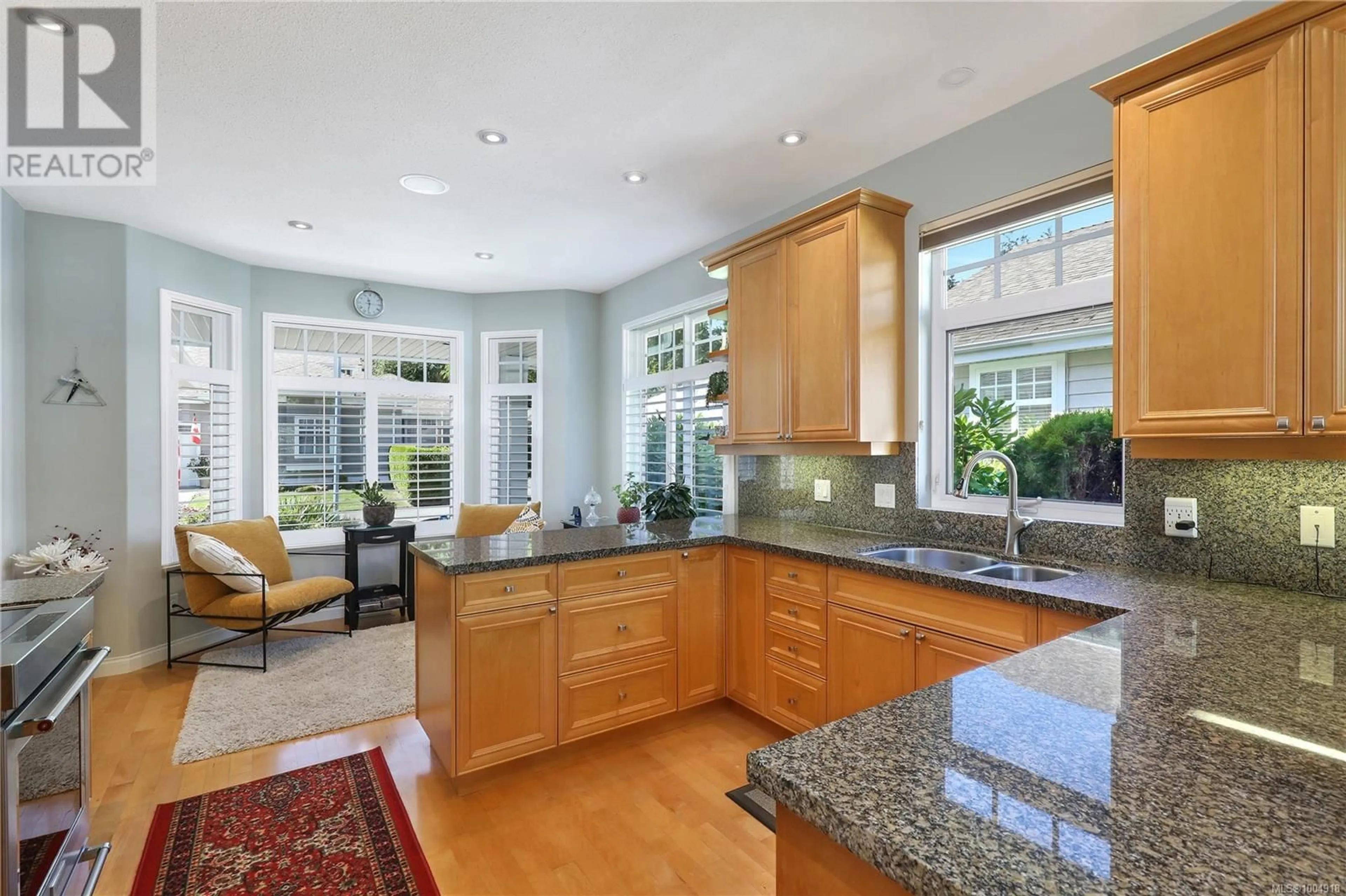 Open concept kitchen, ceramic/tile floor for 1357 GAMBIER PLACE, Parksville British Columbia V9P2Y4