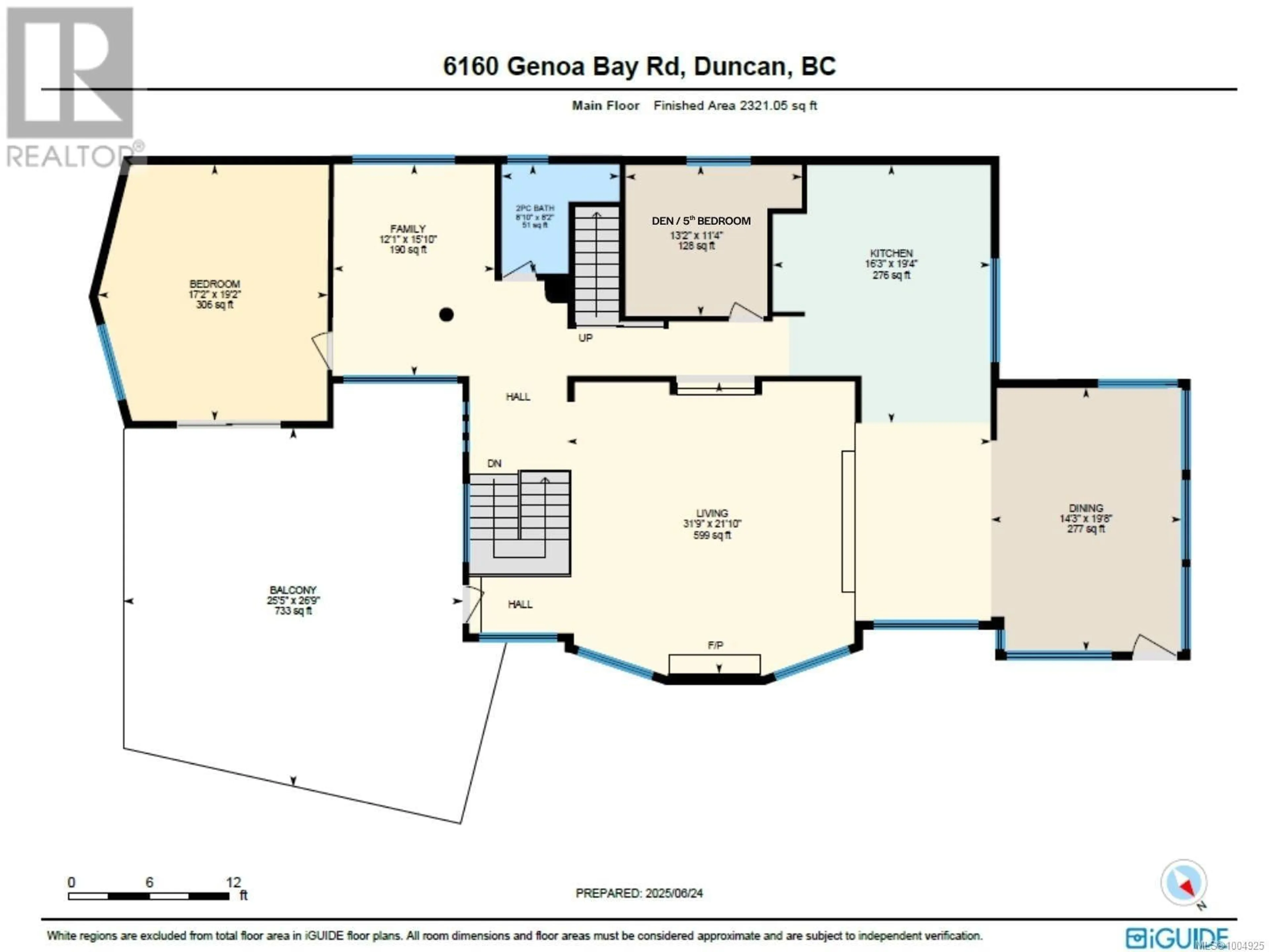 Floor plan for 6160 GENOA BAY ROAD, Duncan British Columbia V9Y5L5