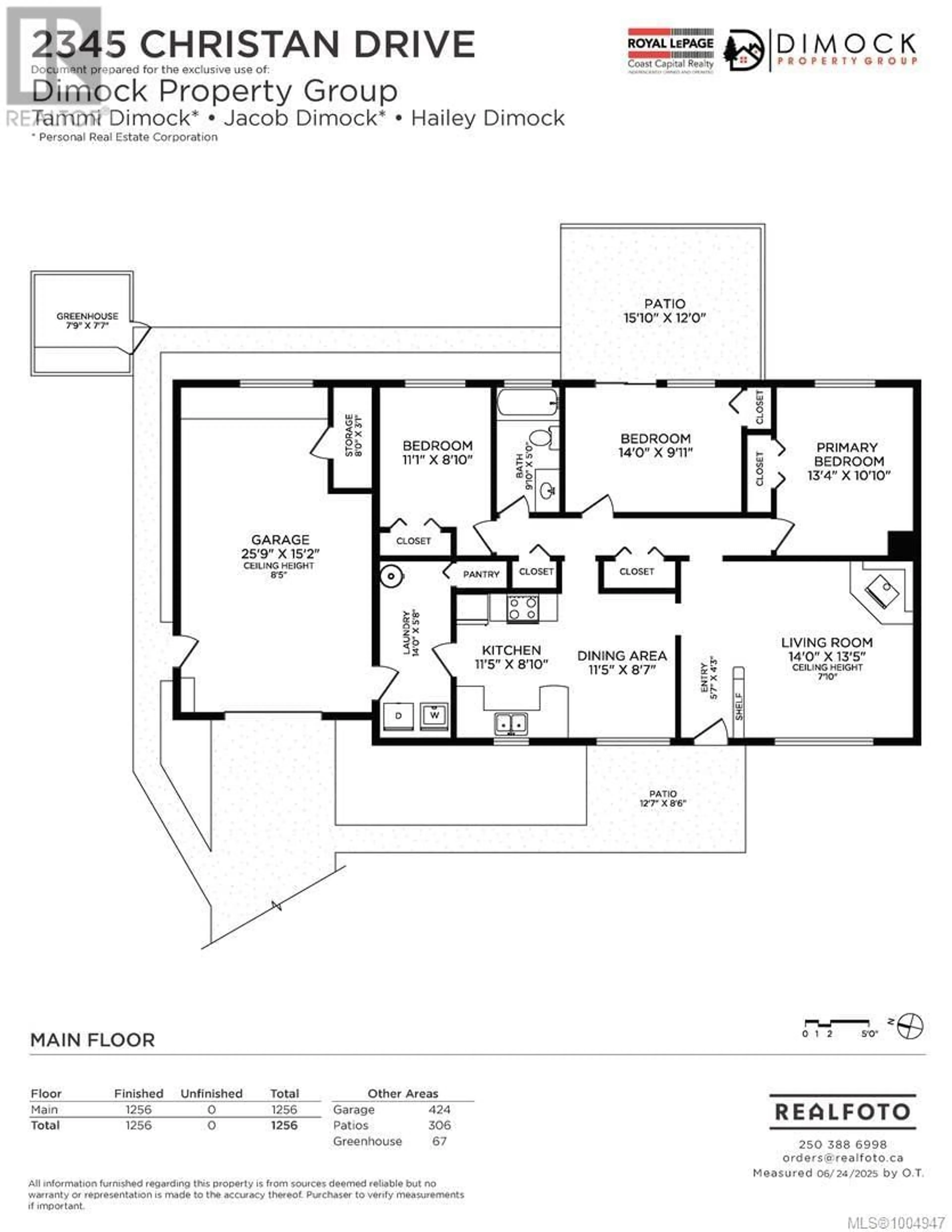 Floor plan for 2345 CHRISTAN DRIVE, Sooke British Columbia V9Z0V4