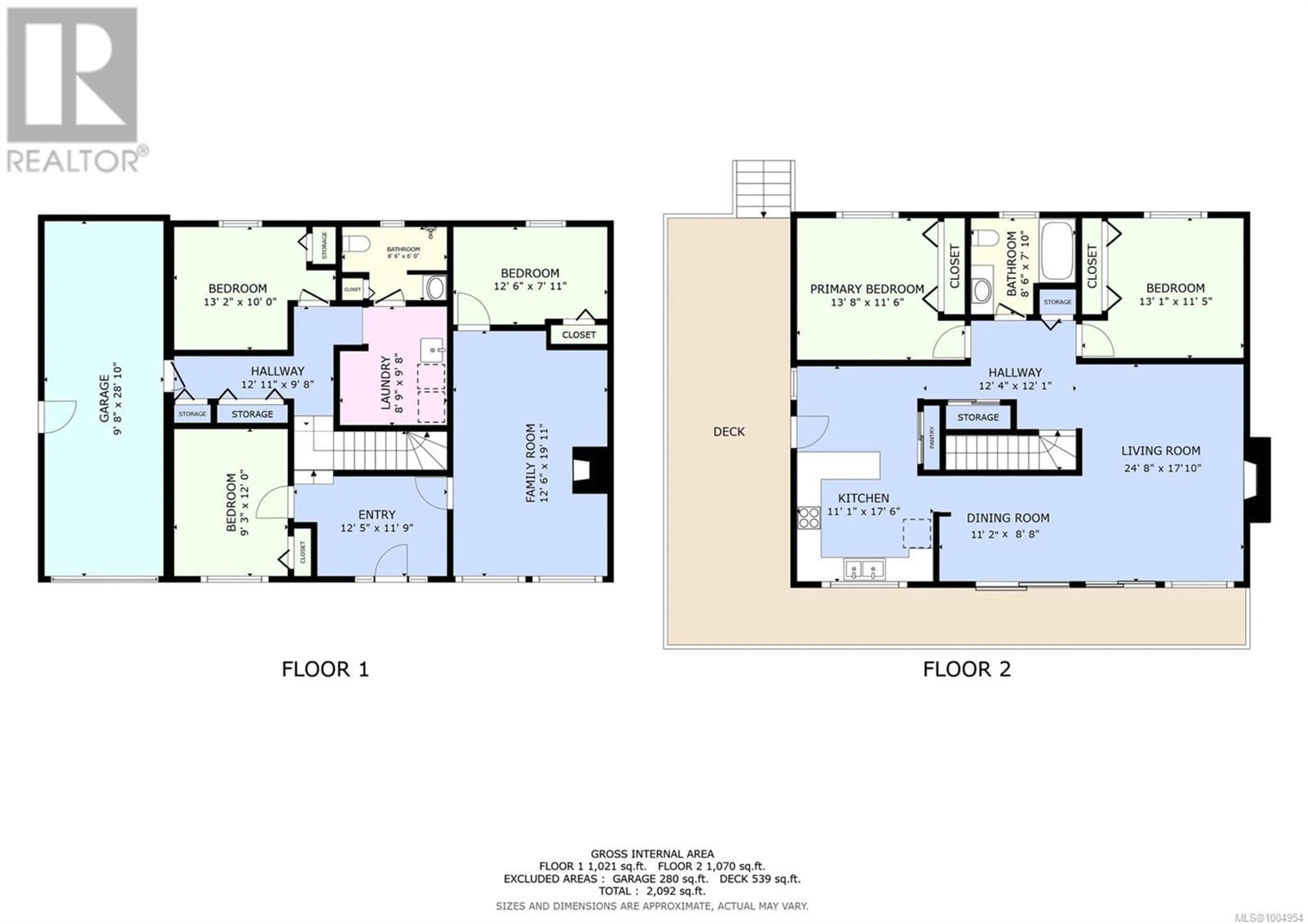 Floor plan for 130 ARBUTUS CRESCENT, Ladysmith British Columbia V9G1T8