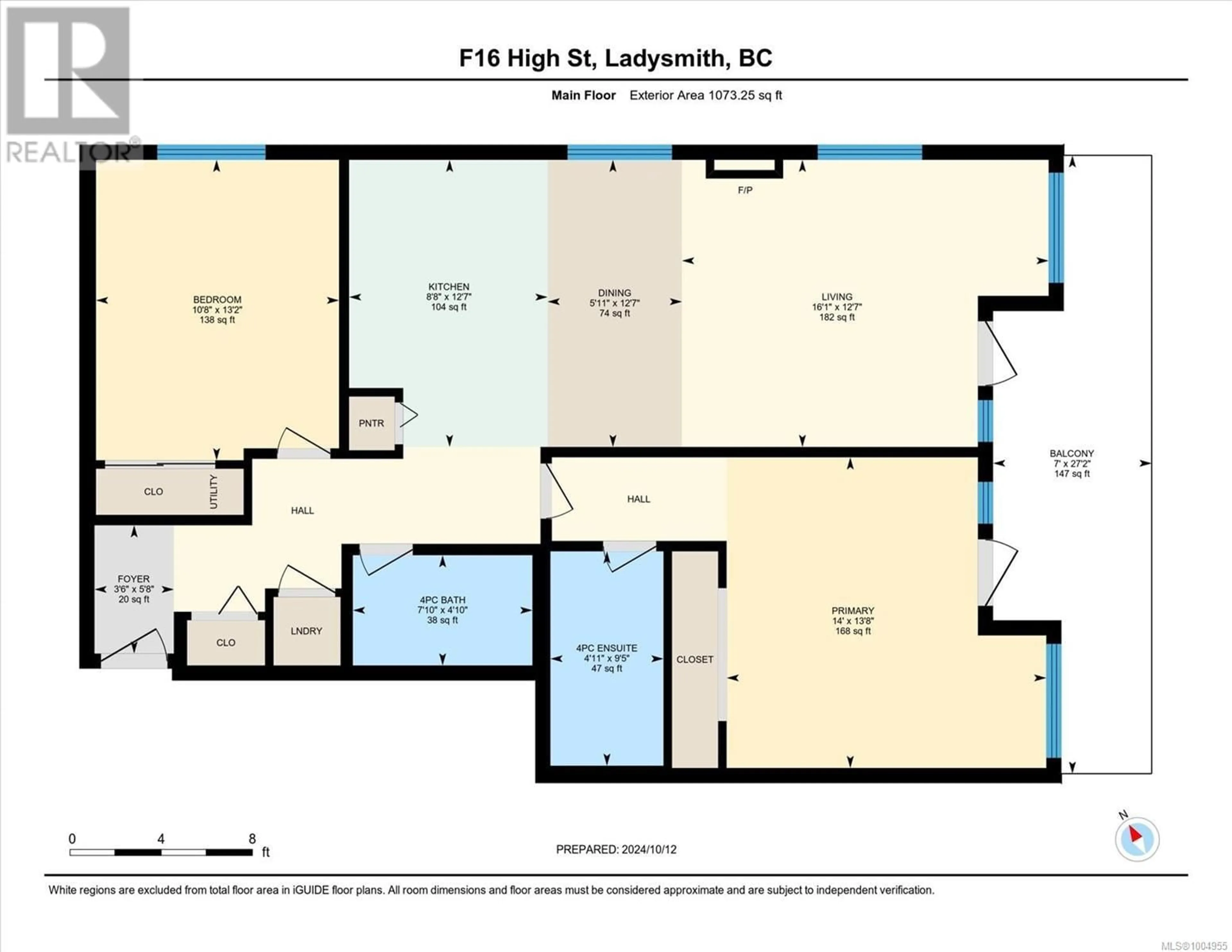 Floor plan for F - 16 HIGH STREET, Ladysmith British Columbia V9G1B4