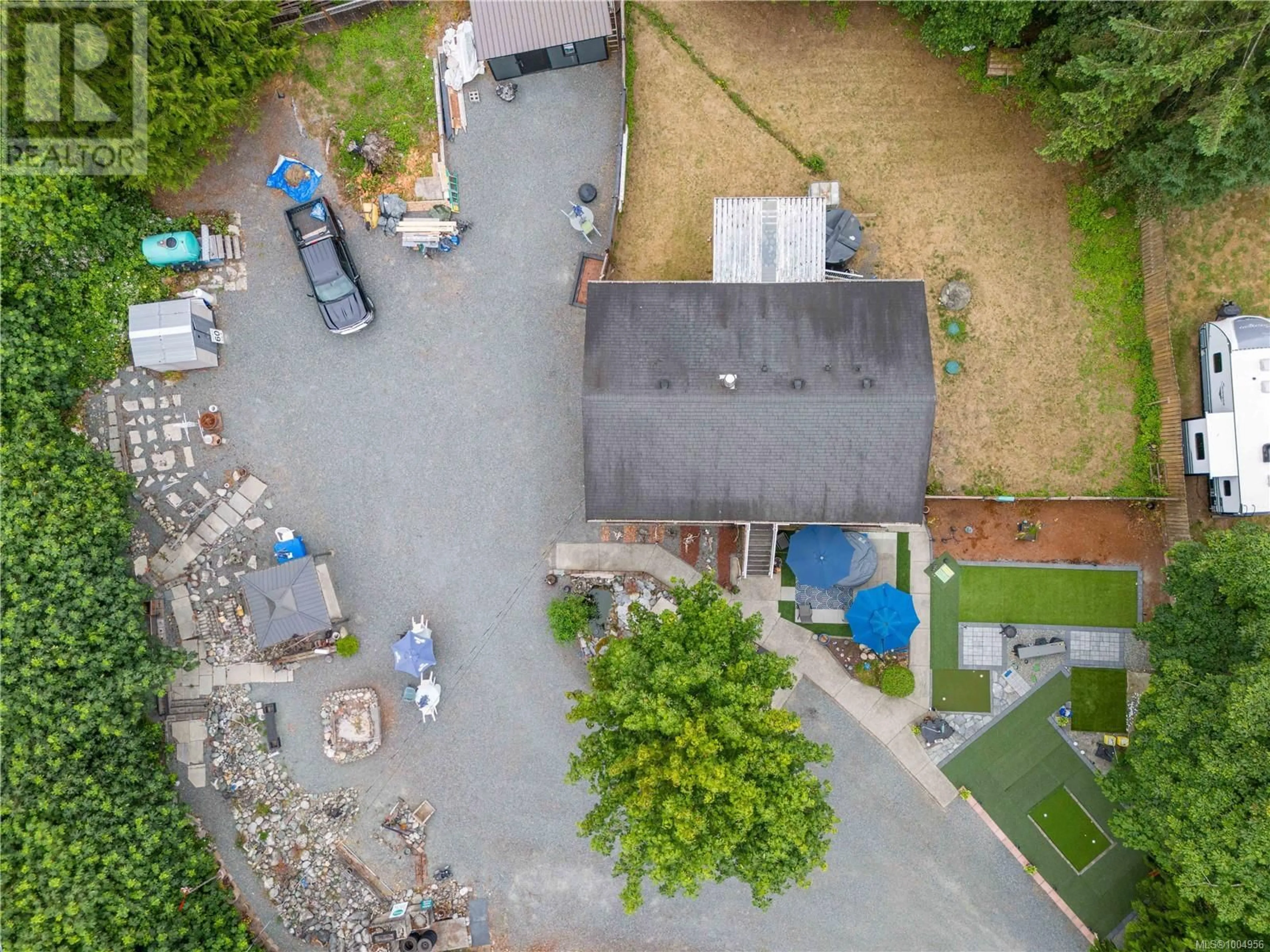 A pic from outside/outdoor area/front of a property/back of a property/a pic from drone, street for 2830 STEELHEAD TRAIL, Nanaimo British Columbia V9X1E1
